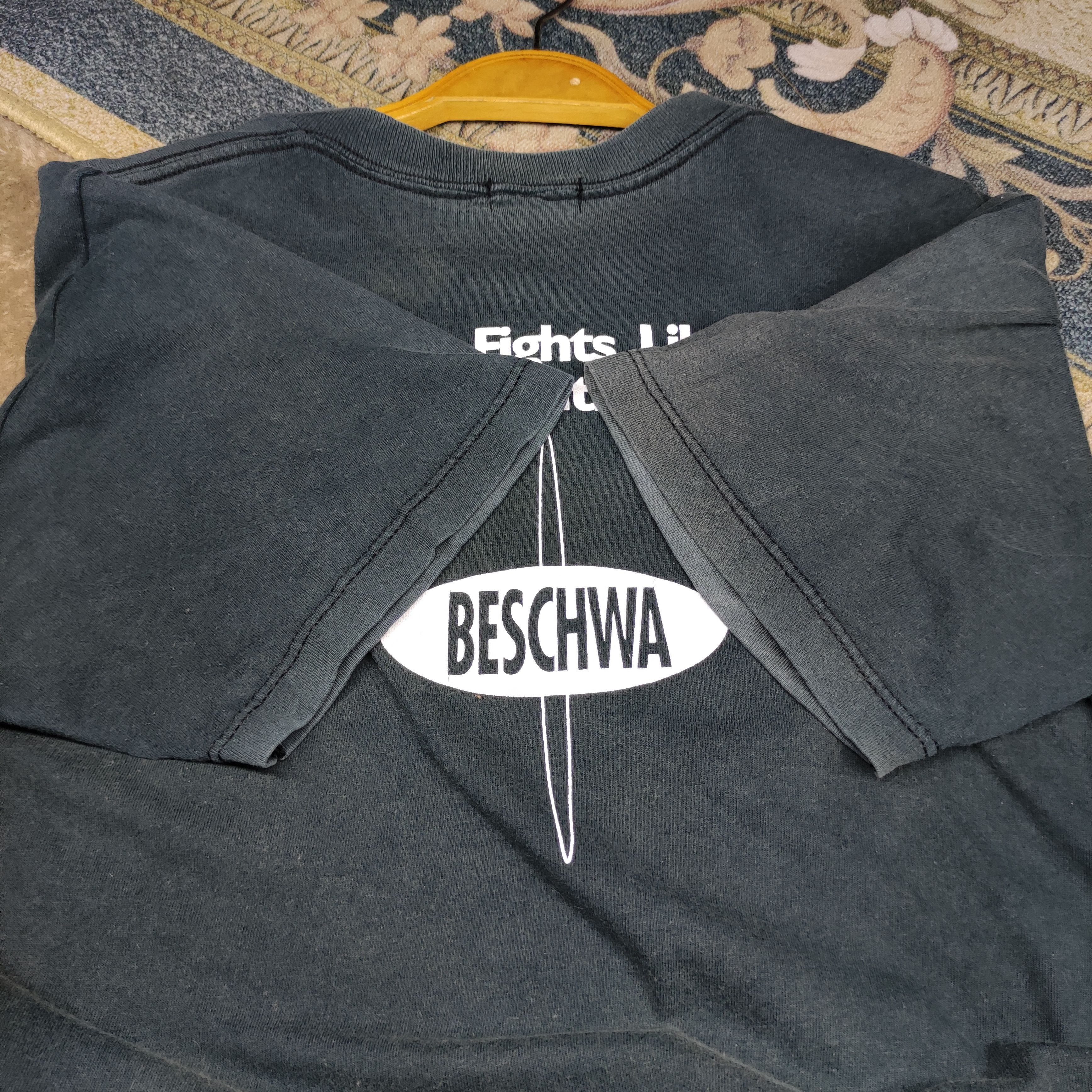 Alien Workshop Vtg 90s BESCHWA T-Shirt Alien Streetwear faded Tee Size US M / EU 48-50 / 2 - 3 Thumbnail