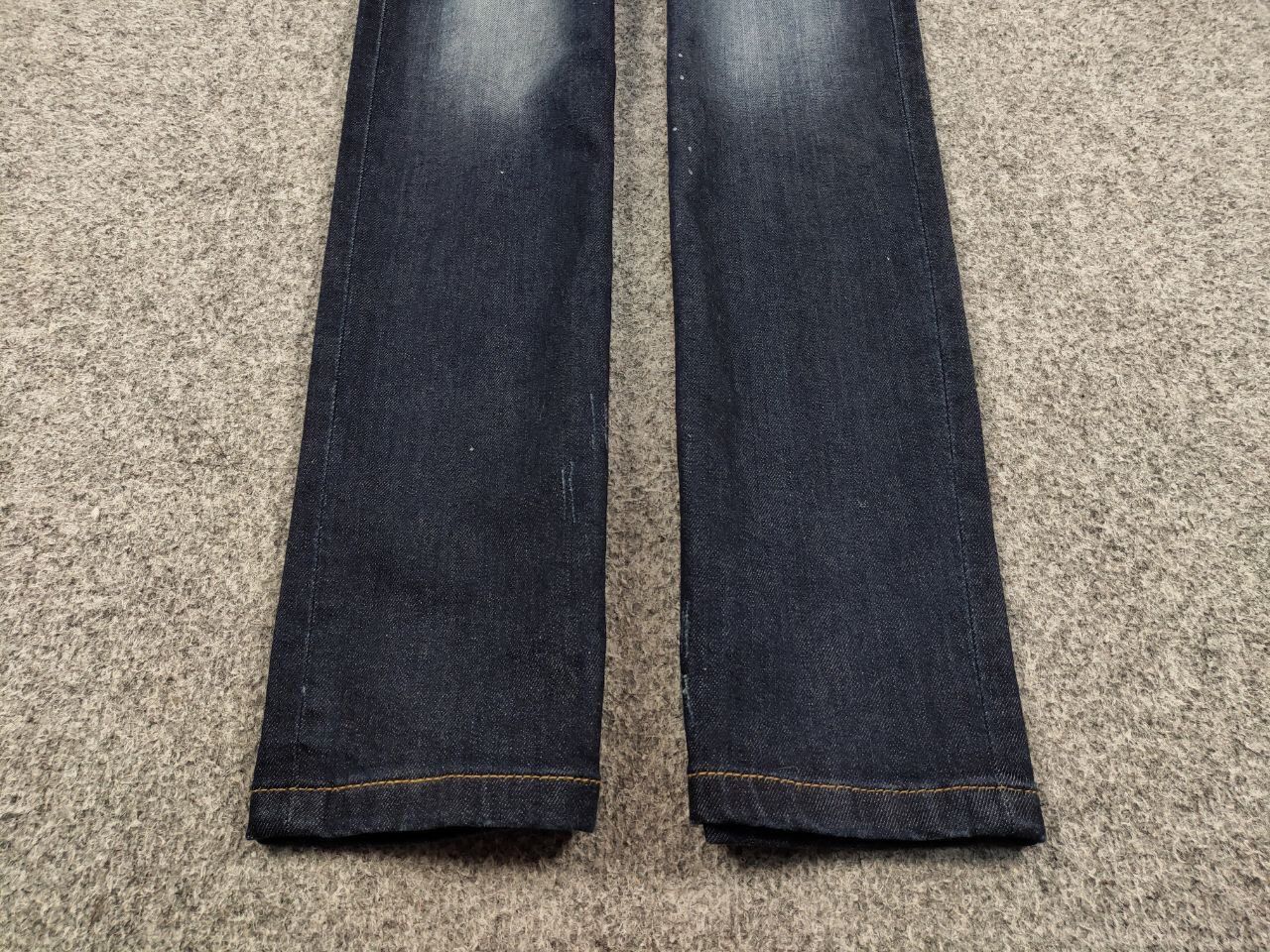 John Richmond John Richmond RICH Blue Fabric Faded Denim Slim Fit Jeans Size US 34 / EU 50 - 7 Thumbnail