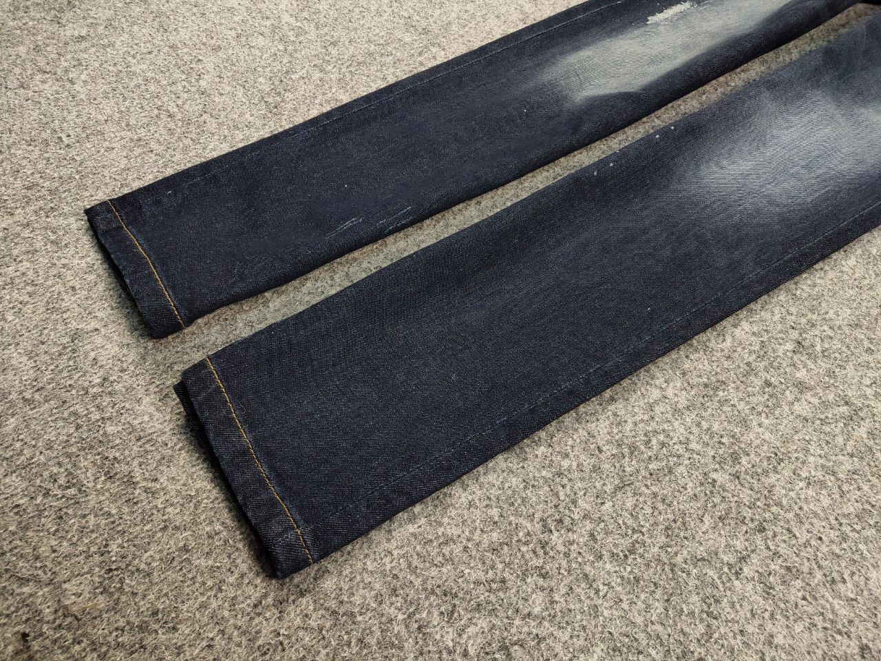 John Richmond John Richmond RICH Blue Fabric Faded Denim Slim Fit Jeans Size US 34 / EU 50 - 5 Thumbnail