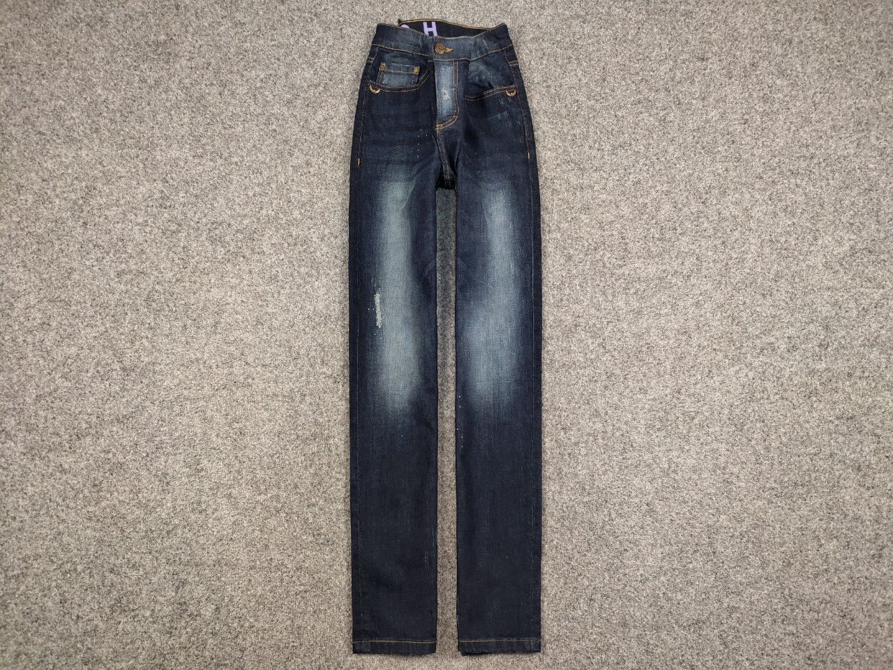 John Richmond John Richmond RICH Blue Fabric Faded Denim Slim Fit Jeans Size US 34 / EU 50 - 1 Thumbnail