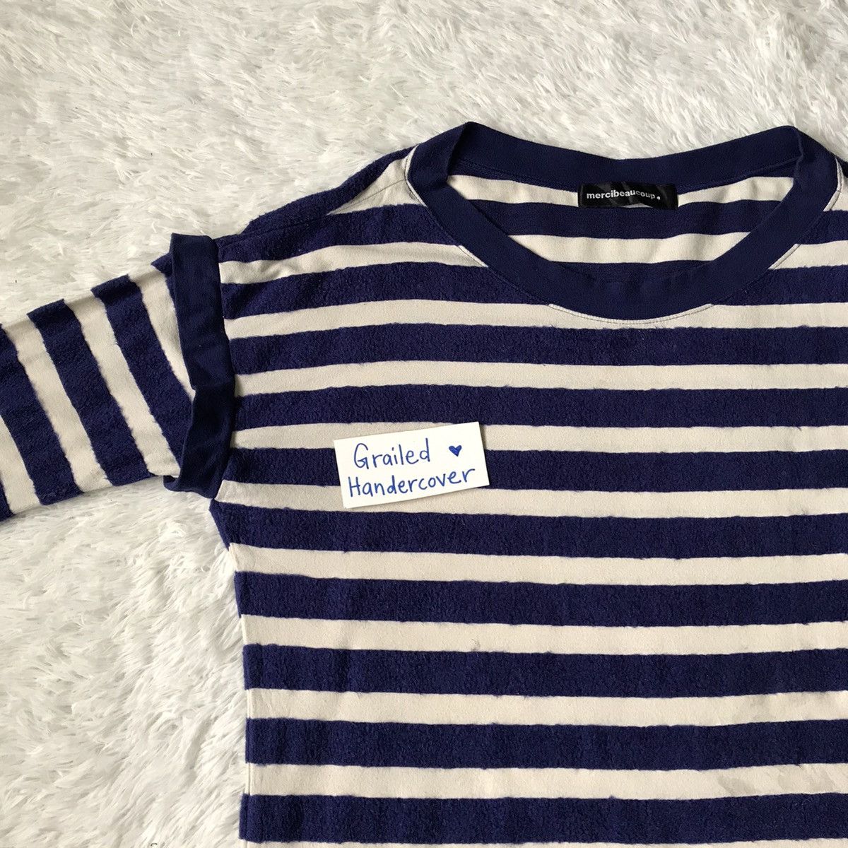 mercibeaucoup Mercibeaucoup Issey Miyake Row Stripes Sweater/Sweatshirt Size US S / EU 44-46 / 1 - 4 Thumbnail
