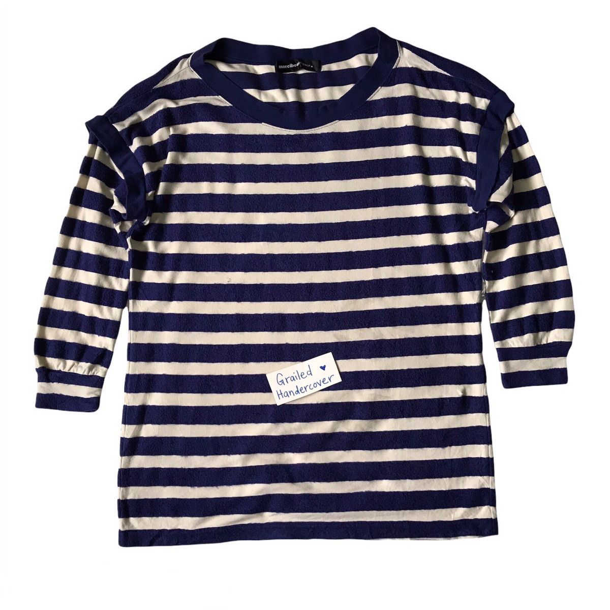 mercibeaucoup Mercibeaucoup Issey Miyake Row Stripes Sweater/Sweatshirt Size US S / EU 44-46 / 1 - 1 Thumbnail