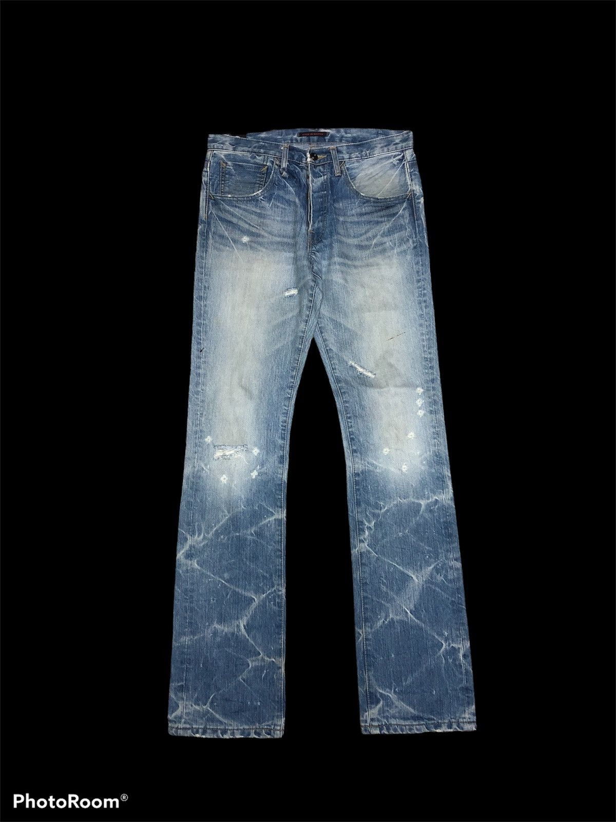 Other BLUE WAY DISTRESSED DENIM Size US 30 / EU 46 - 1 Thumbnail