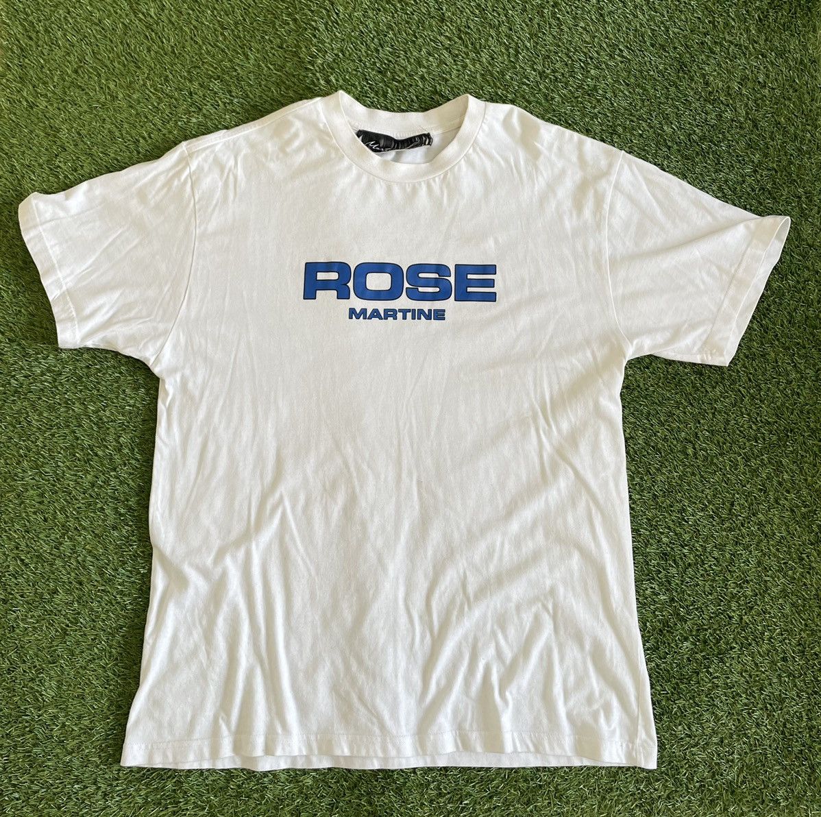 Martine Rose White Boss T-Shirt Martine Rose