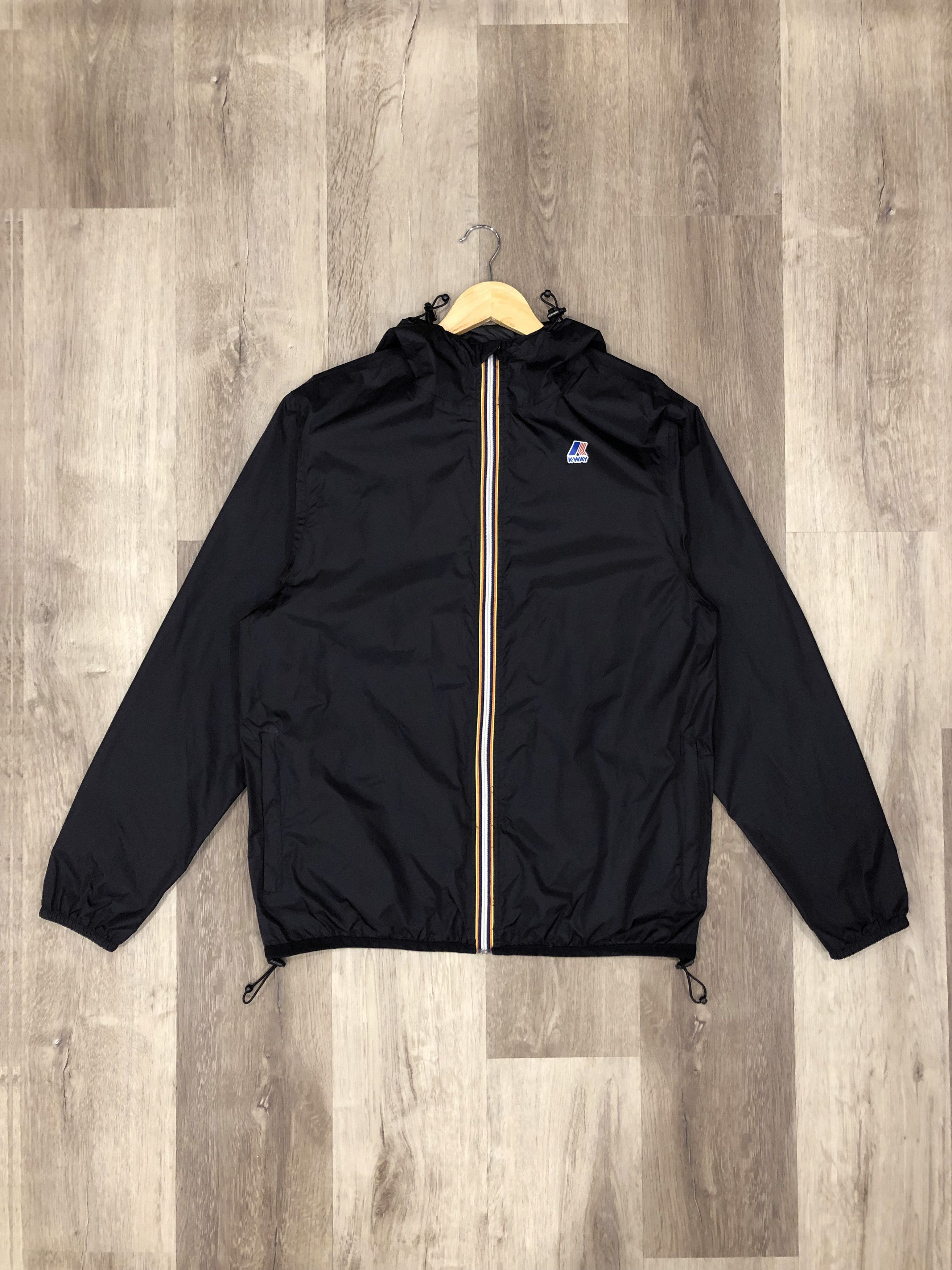 Kway Kway Packable Black Rain Jacket Grailed