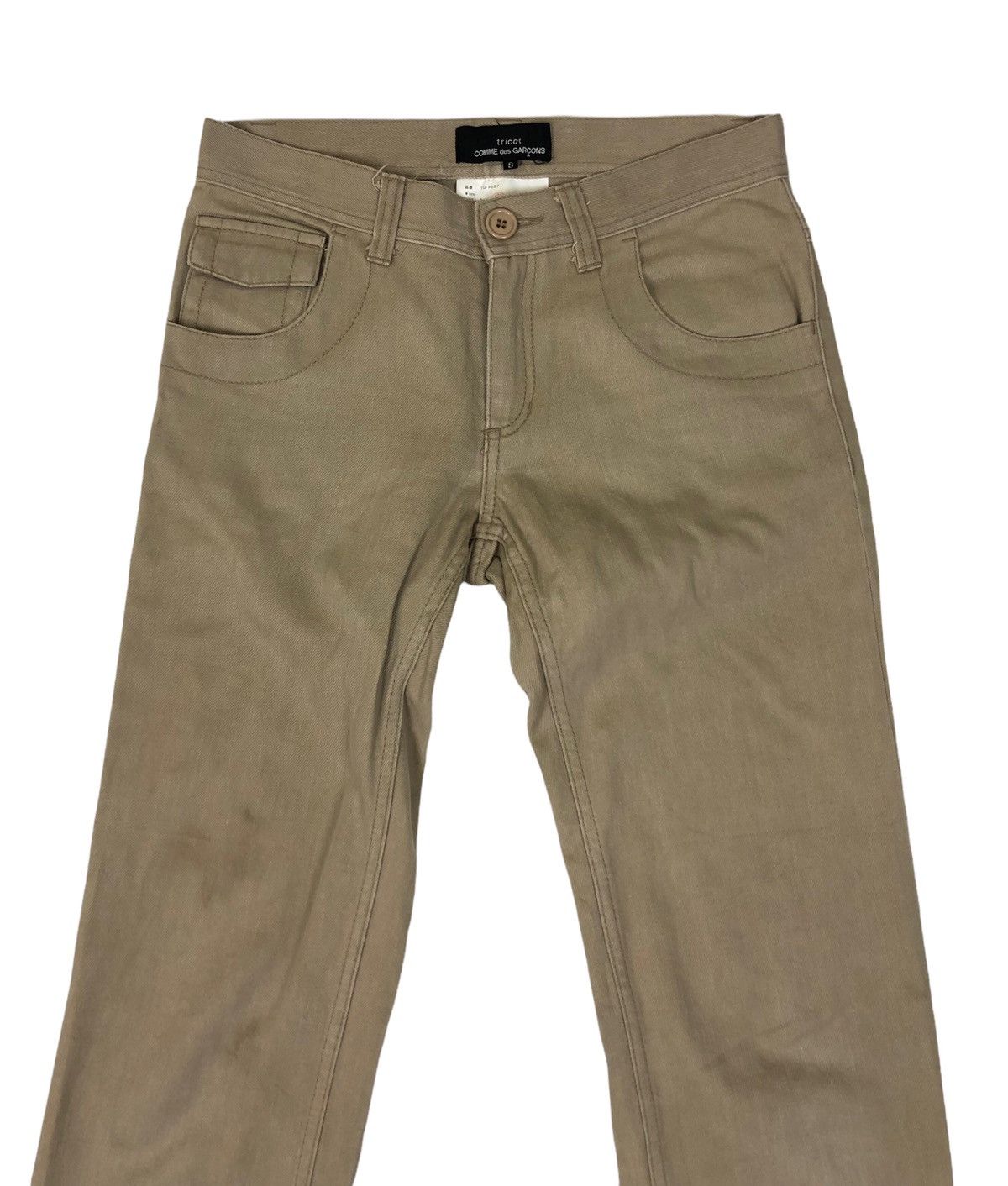 Comme des Garcons × Junya Watanabe × Levi's tricot Comme Dea Garcons Cotton Pants AD 2005 Size US 29 - 4 Thumbnail