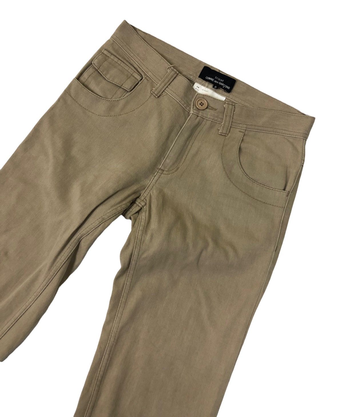 Comme des Garcons × Junya Watanabe × Levi's tricot Comme Dea Garcons Cotton Pants AD 2005 Size US 29 - 6 Thumbnail