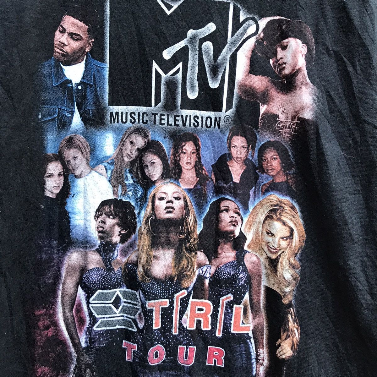 Rap Tees Vintage MTV TRL tour rap tee destiny childs nelly Size US M / EU 48-50 / 2 - 4 Thumbnail