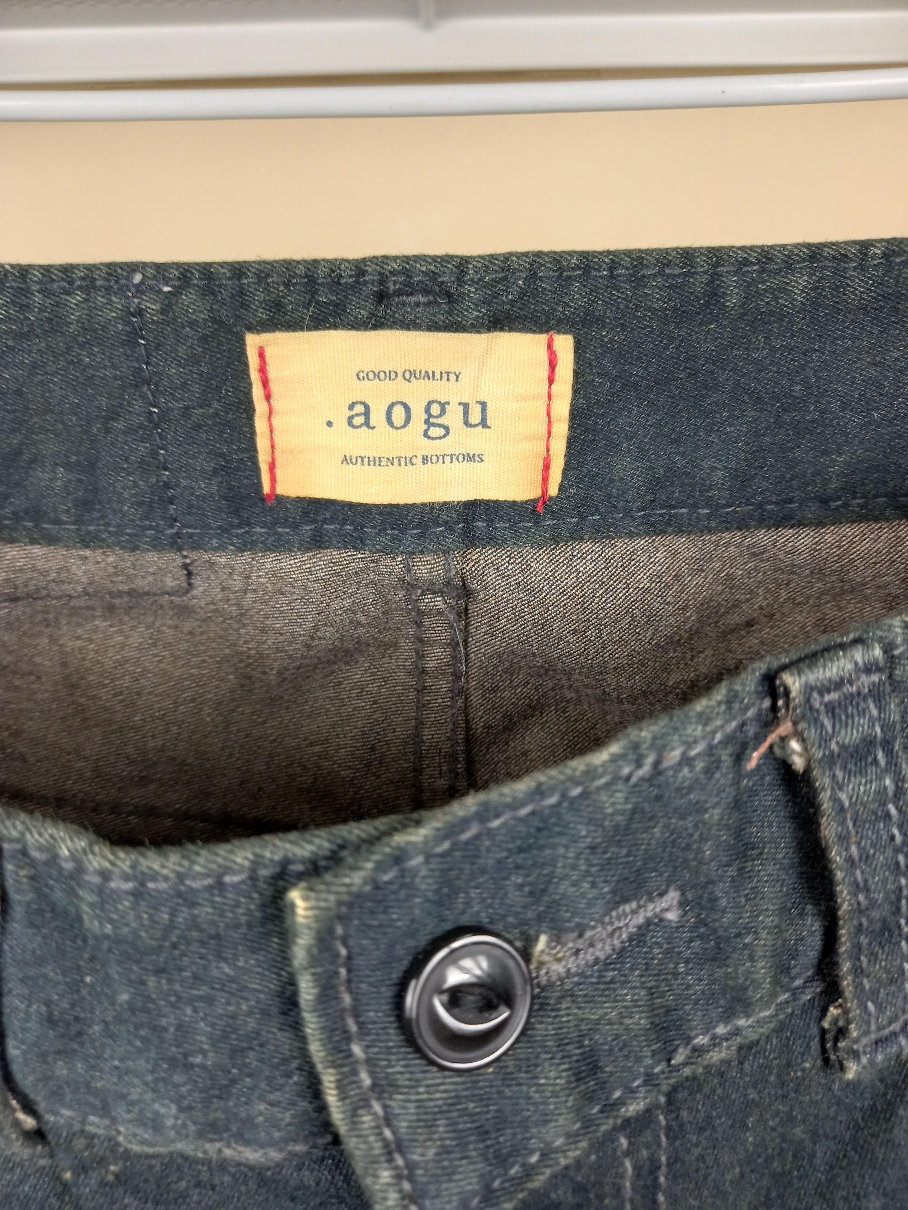 Japanese Brand AOGU DENIM Cargo Pants 7 Multi pocket Tactical Pant Size US 29 - 5 Thumbnail