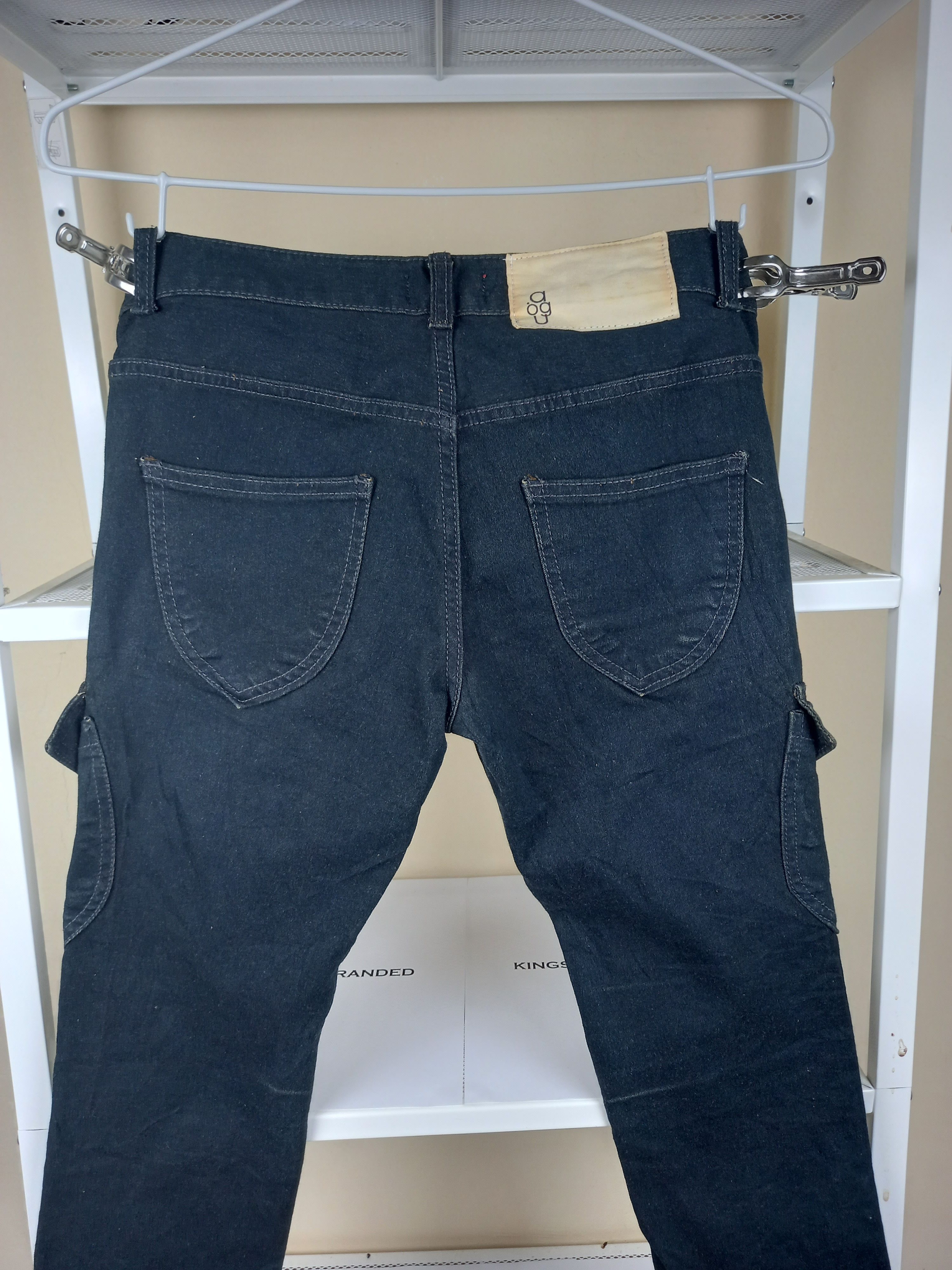Japanese Brand AOGU DENIM Cargo Pants 7 Multi pocket Tactical Pant Size US 29 - 11 Thumbnail