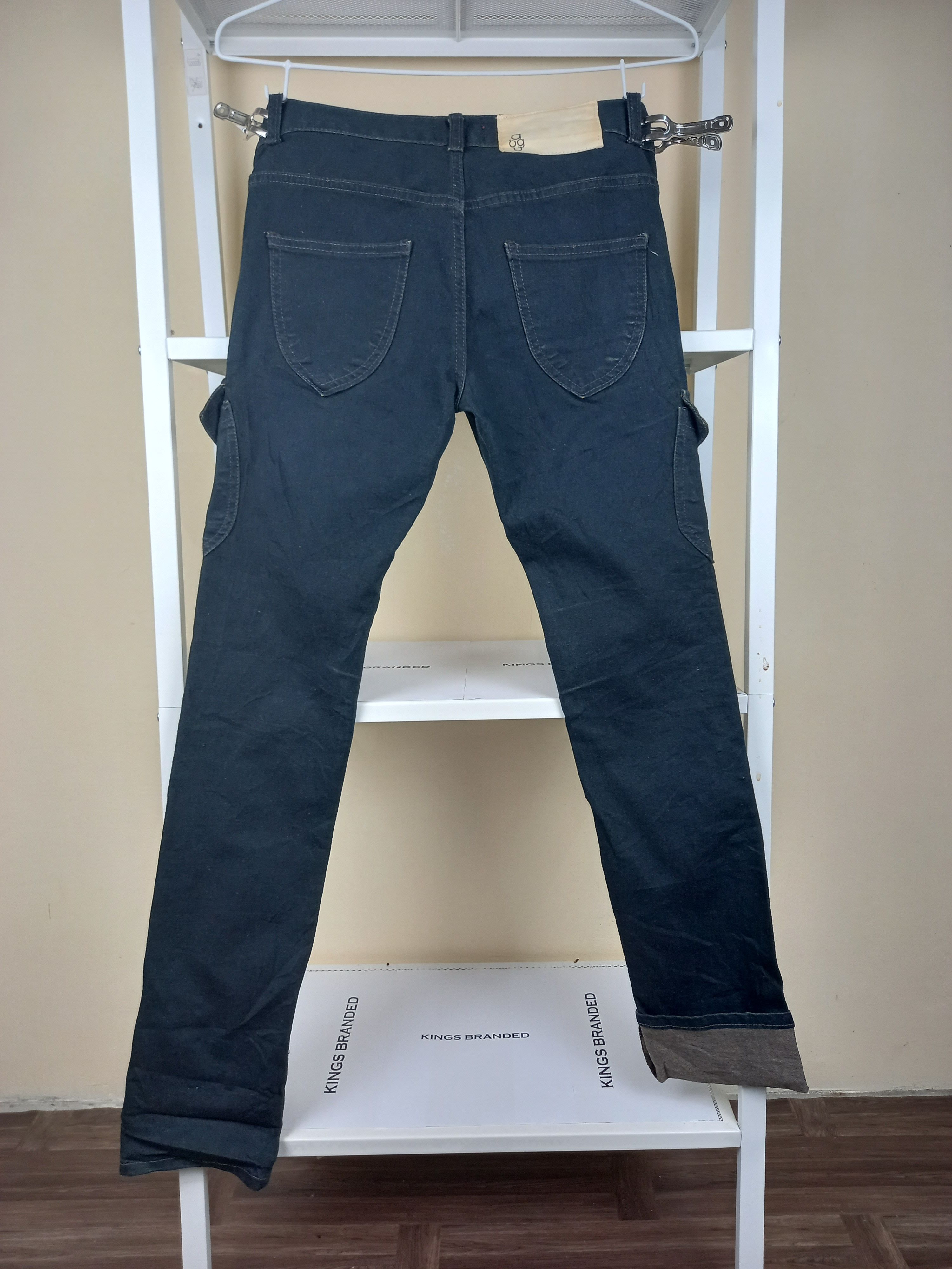 Japanese Brand AOGU DENIM Cargo Pants 7 Multi pocket Tactical Pant Size US 29 - 10 Thumbnail