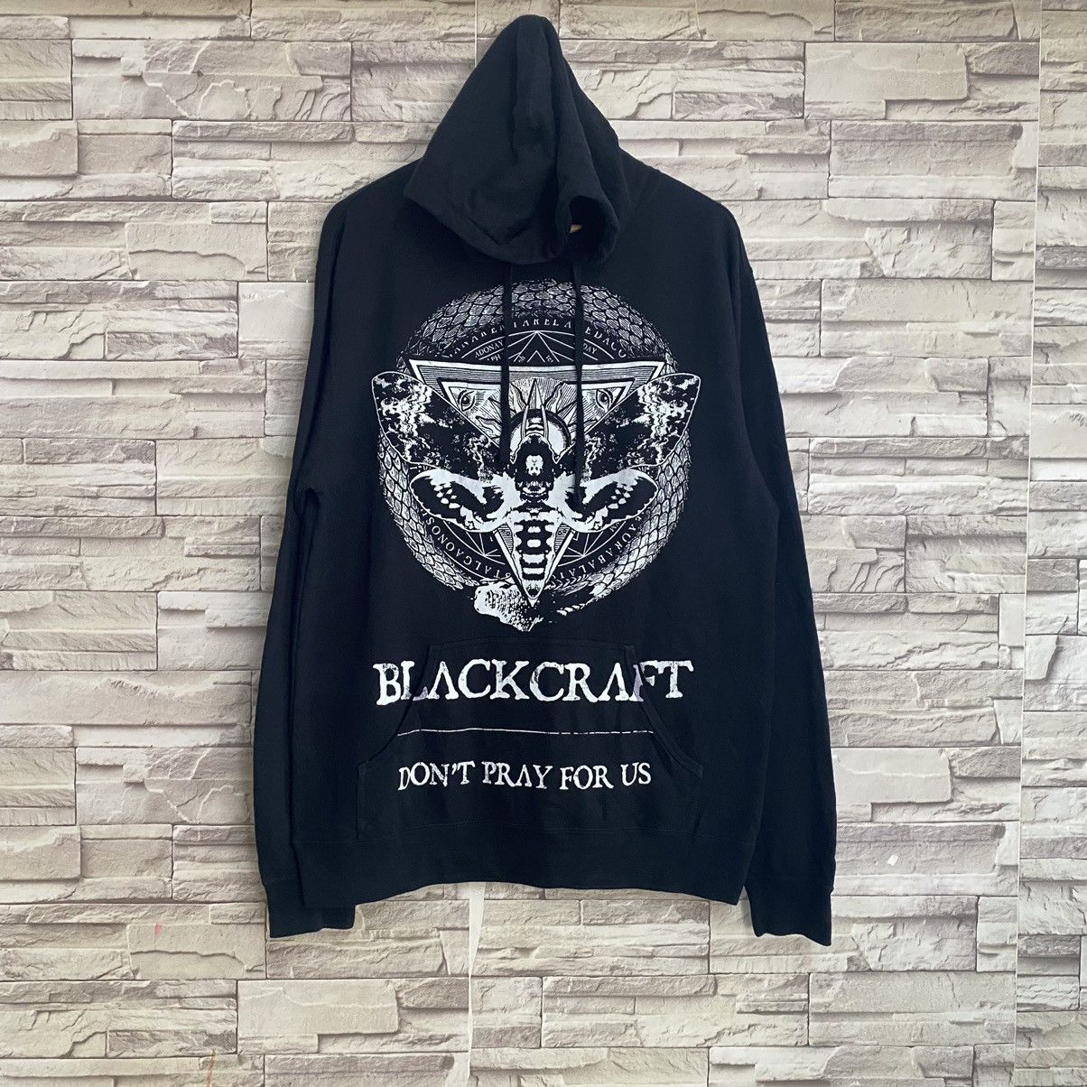 Independent Truck Co. Black Craft Hoodie 'Dont pray for us' Size US L / EU 52-54 / 3 - 3 Thumbnail