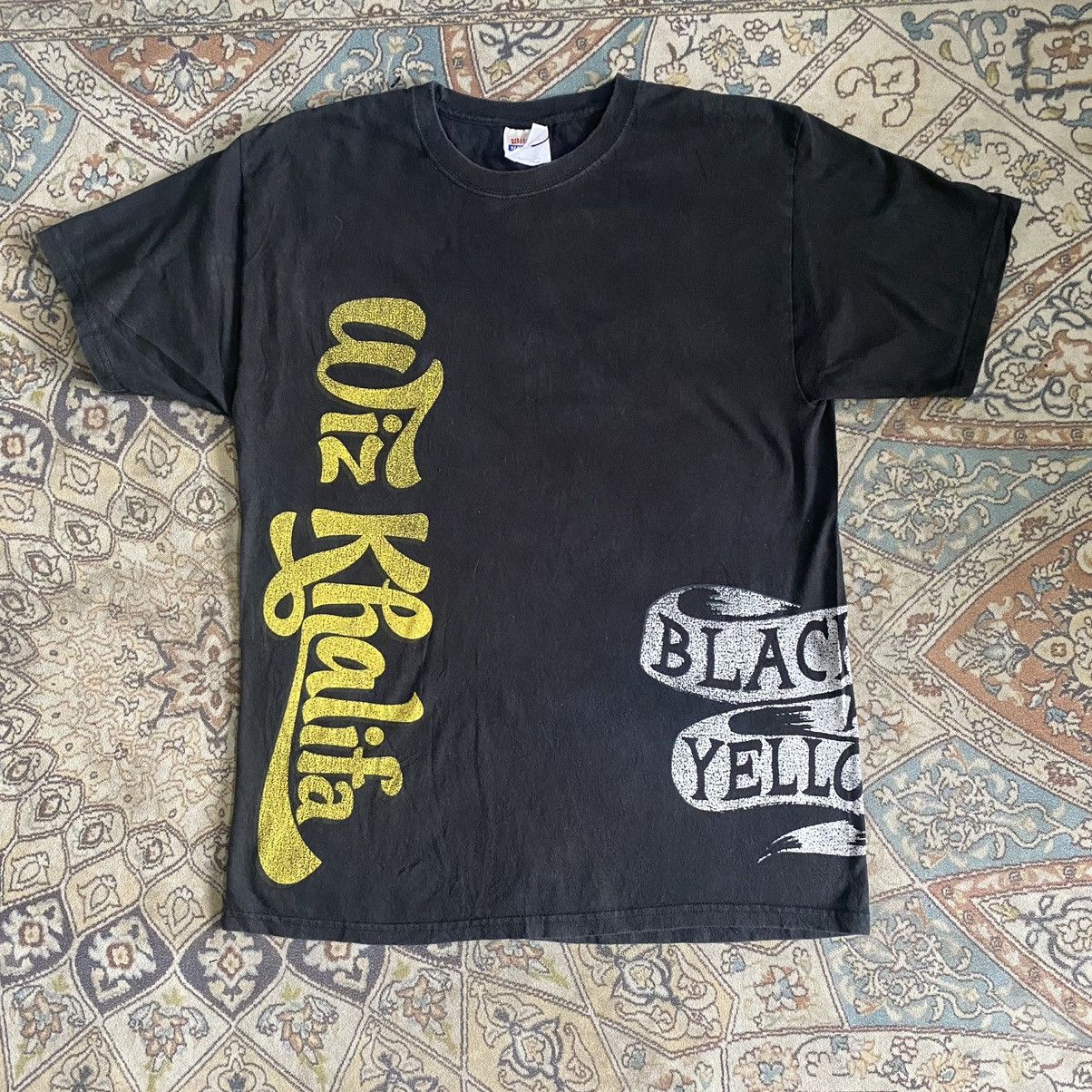 Wiz Khalifa Vintage Y2K Wiz Khalifa Shirt Black Yellow Size US L / EU 52-54 / 3 - 3 Thumbnail