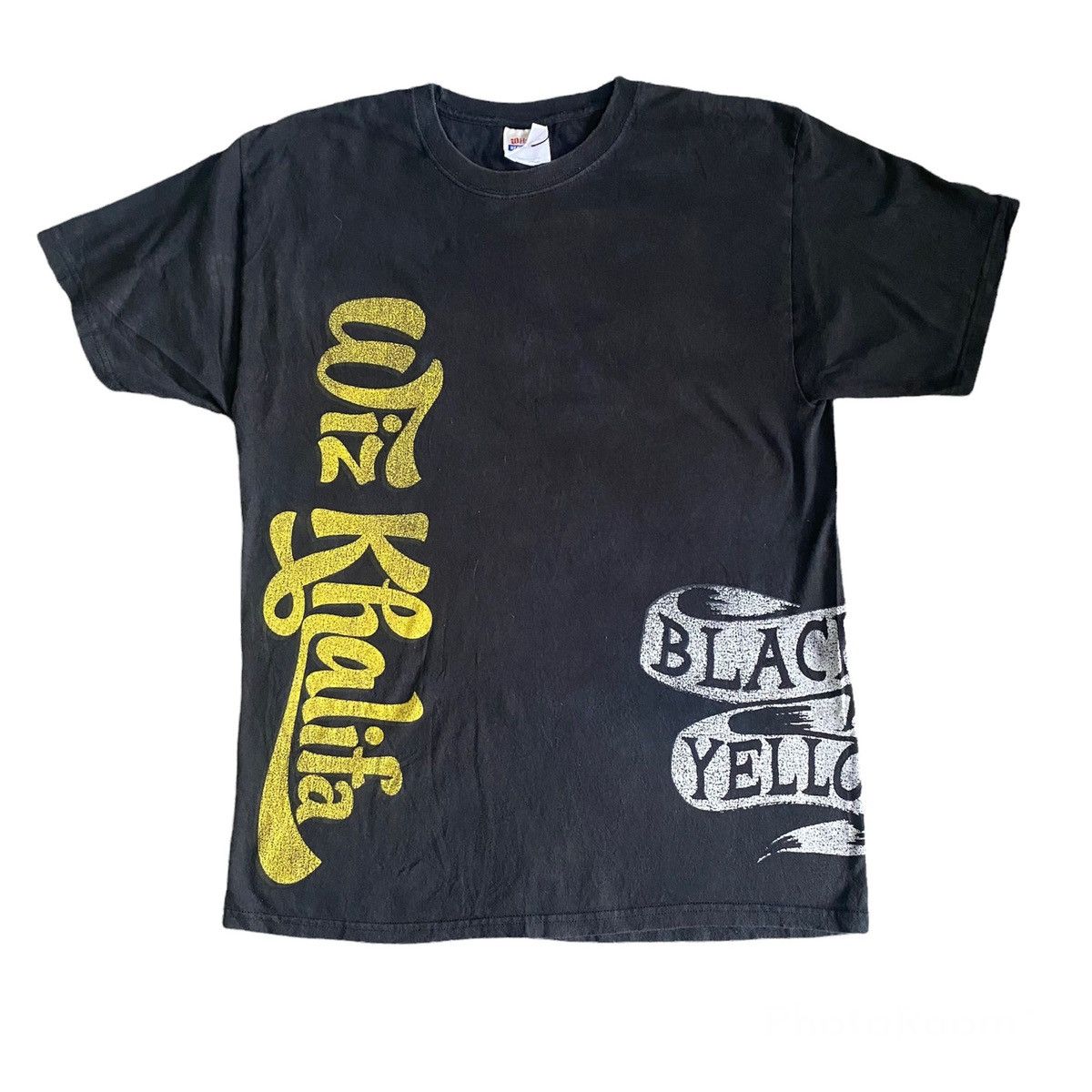 Wiz Khalifa Vintage Y2K Wiz Khalifa Shirt Black Yellow Size US L / EU 52-54 / 3 - 1 Thumbnail