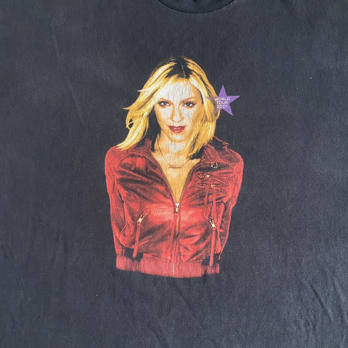 Vintage Madonna Drowned World Tour 2001 Shirt