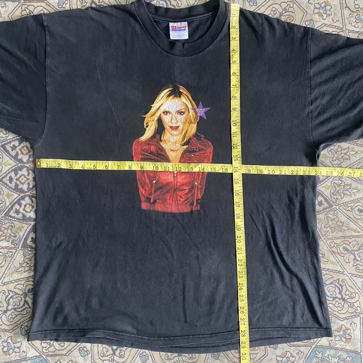 Band Tees Vintage Madonna Drowned World Tour 2001 Shirt Size US XL / EU 56 / 4 - 9 Thumbnail