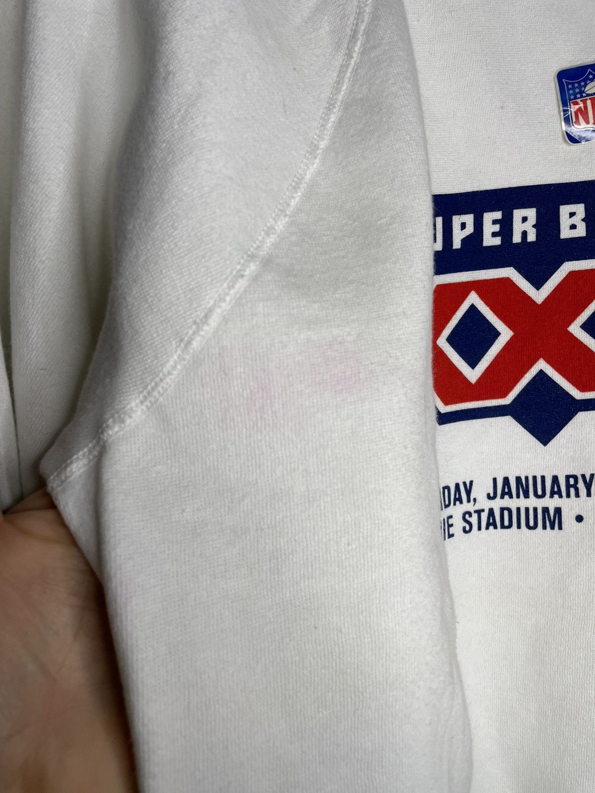NFL Vintage 1989 Super Bowl XXIII Bengals vs 49ers Sweatshirt Size US XL / EU 56 / 4 - 6 Thumbnail