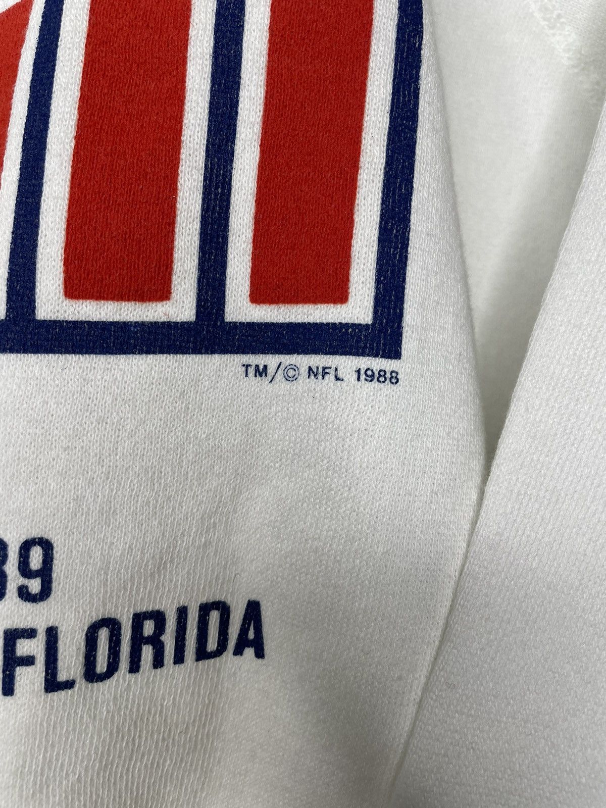 NFL Vintage 1989 Super Bowl XXIII Bengals vs 49ers Sweatshirt Size US XL / EU 56 / 4 - 4 Thumbnail