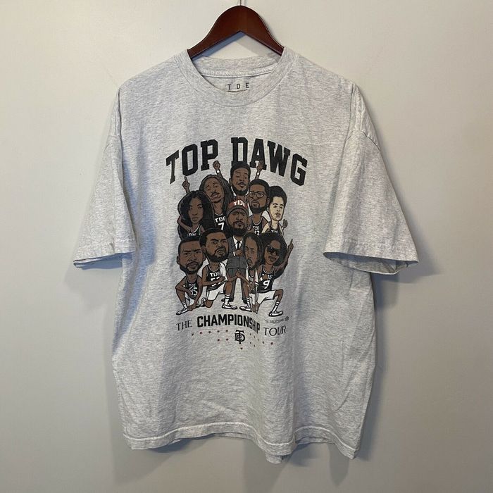 Vintage VTG Y2K TDE The Championship Tour T Shirt Kendrick Lamar | Grailed