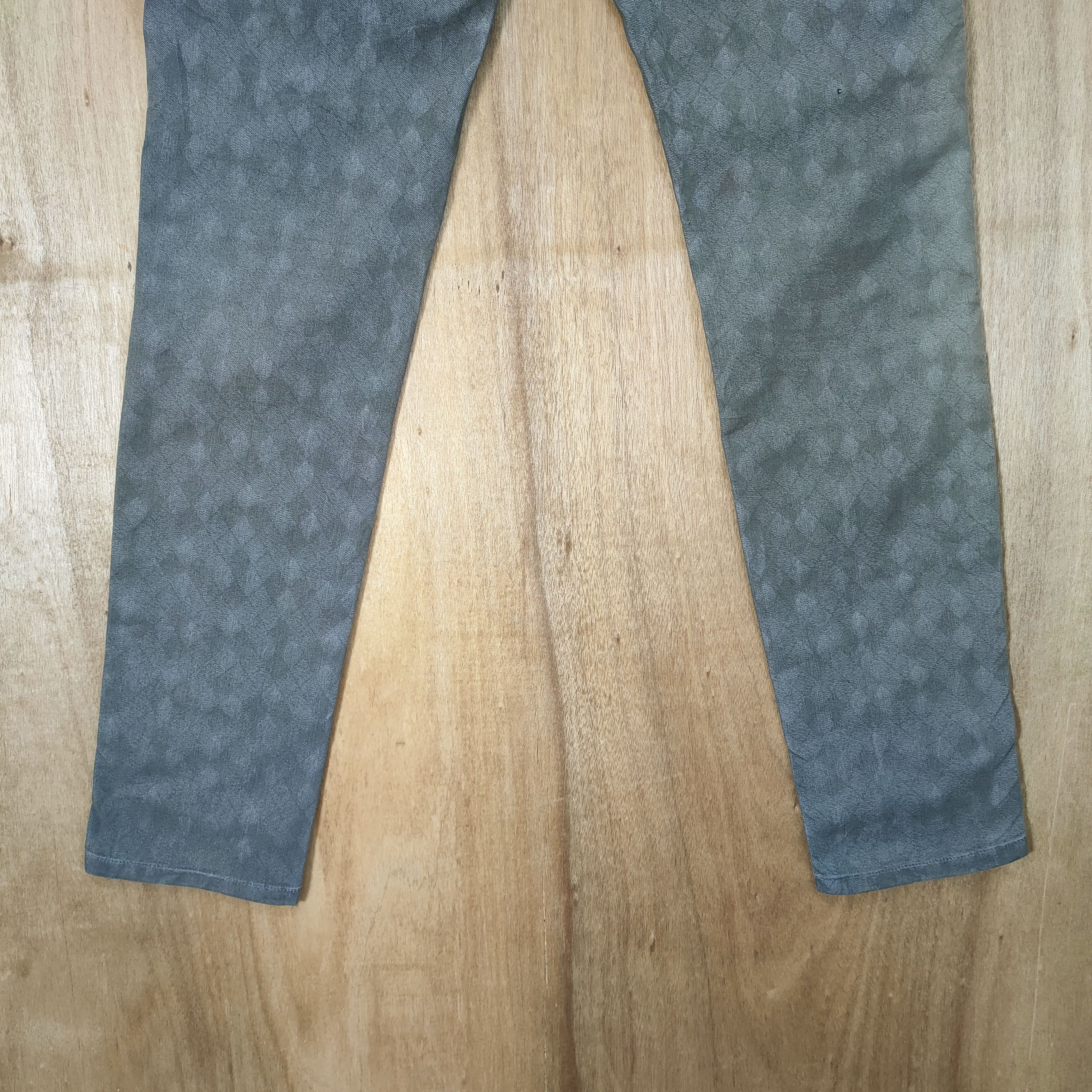 semanticdesign SEMANTIC DESIGN FADED GREY CARGO PANTS Size US 29 - 10 Thumbnail