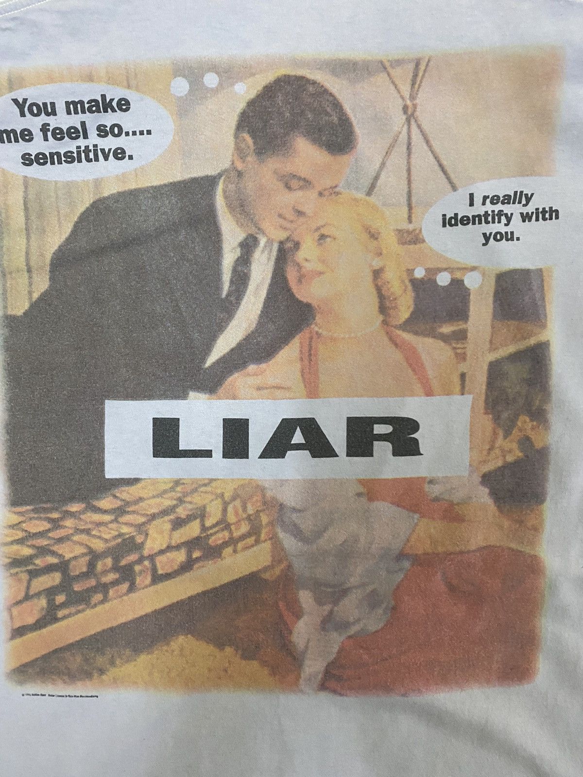 Band Tees vintage 1994 ROLLIN BAND i'm liar rare design rock t-shirts Size US XL / EU 56 / 4 - 3 Thumbnail