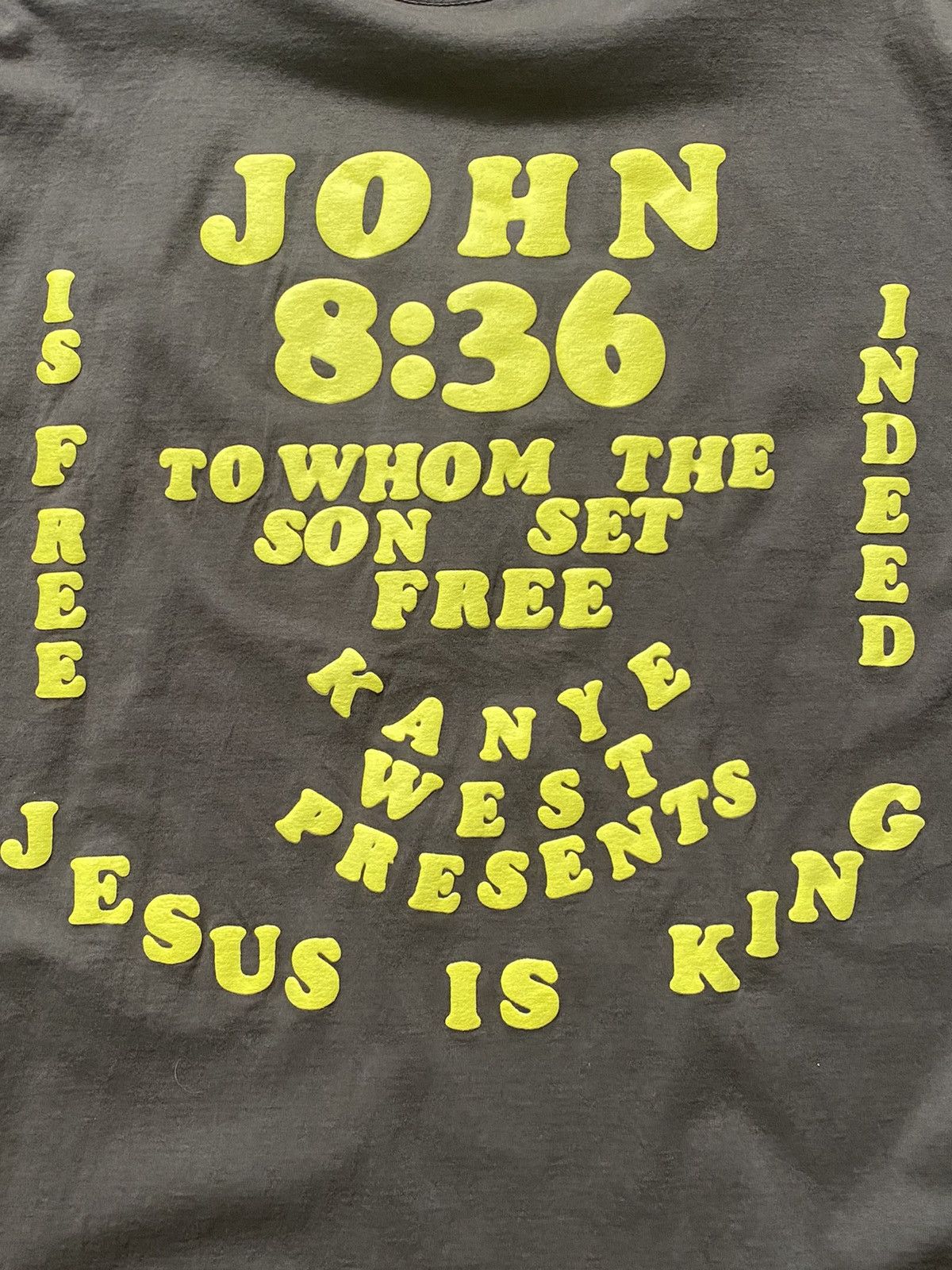 Kanye West Kanye X CPFM Jesus is King tshirt | Grailed