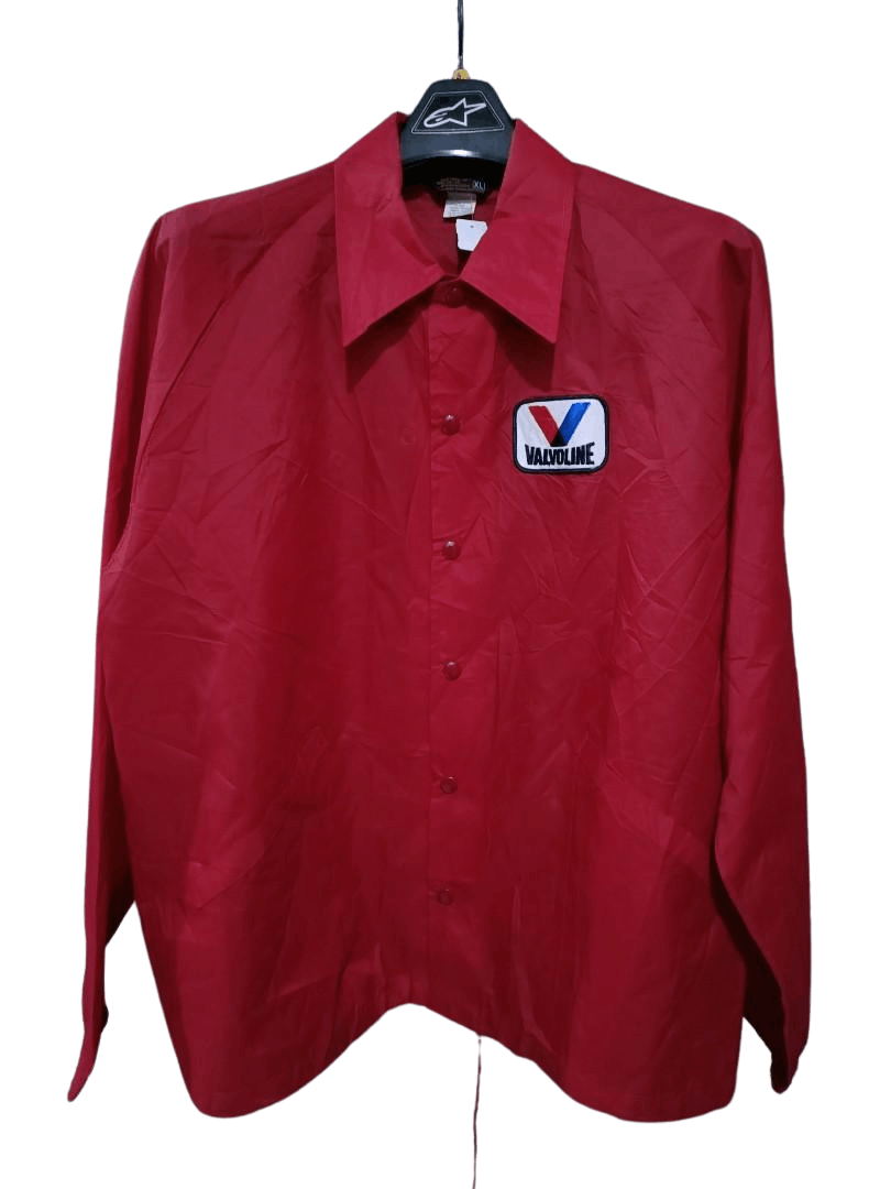 Vintage Vintage racing Valvoline windbreaker Size US XL / EU 56 / 4 - 1 Thumbnail
