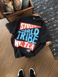 Stussy World Tribe T Shirt | Grailed