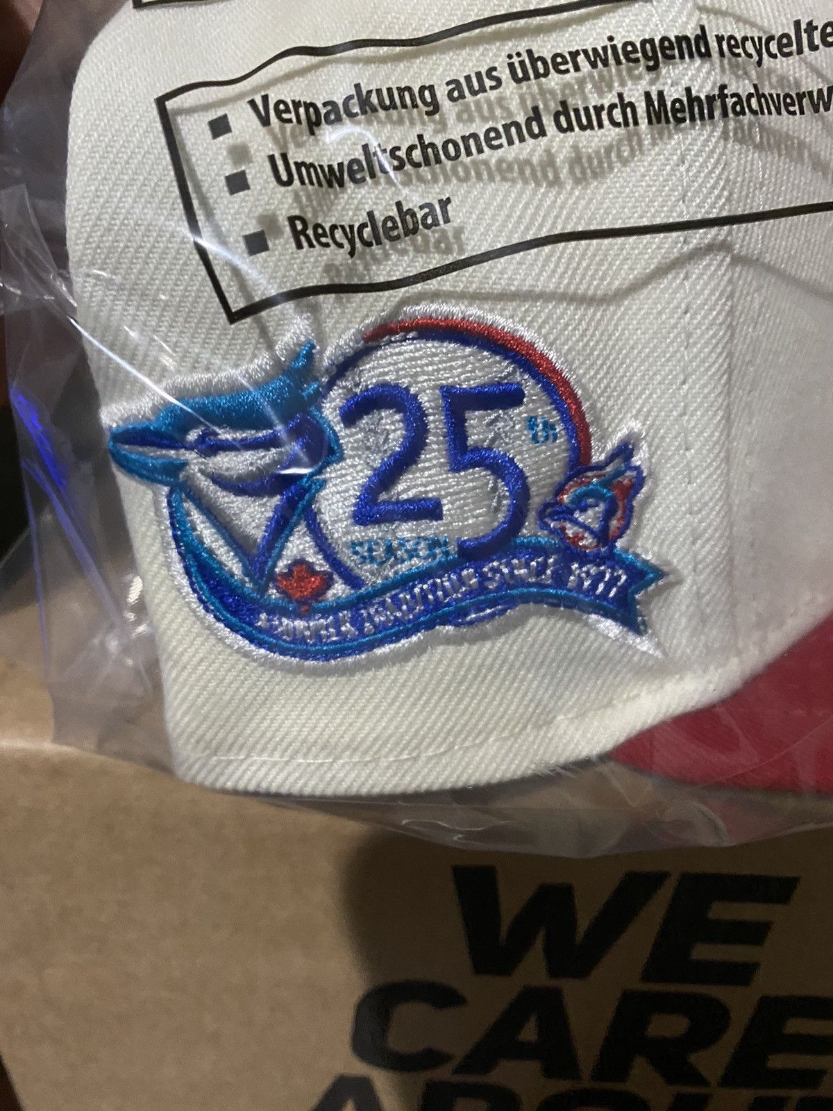 7 5/8 New Era Toronto Blue best Jays 25Th Anniversary