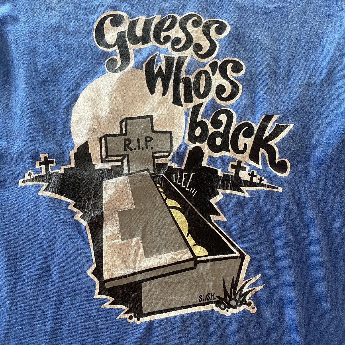Band Tees × Vintage Rare Vintage 90s DJ Paul Elstak - Guess Who's Back Size US S / EU 44-46 / 1 - 3 Thumbnail