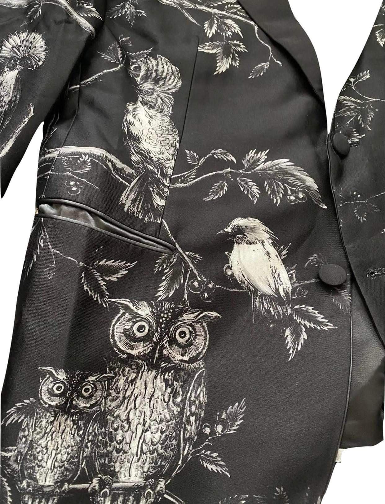 Dolce & Gabbana ss16 birds of paradise blazer Size 42R - 2 Thumbnail