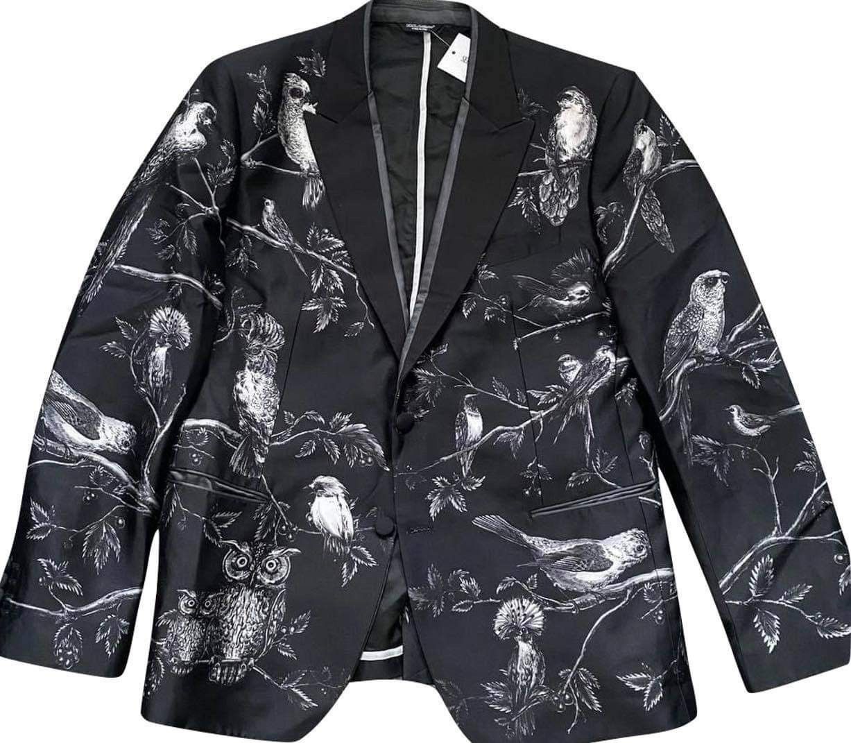 Dolce & Gabbana ss16 birds of paradise blazer Size 42R - 1 Thumbnail