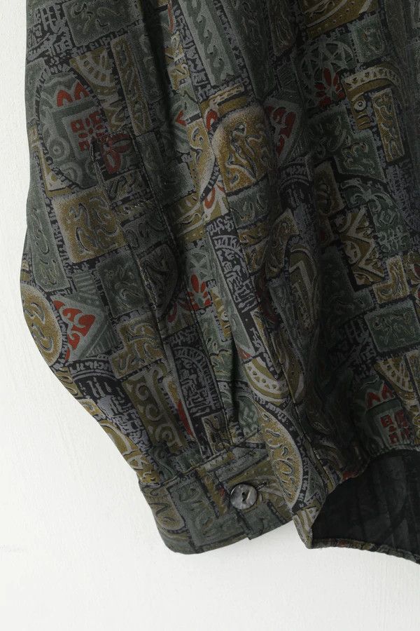 Vintage Dickens & Browne Men 4 XL Casual Shirt Green Retro 6524 Size US XL / EU 56 / 4 - 3 Thumbnail