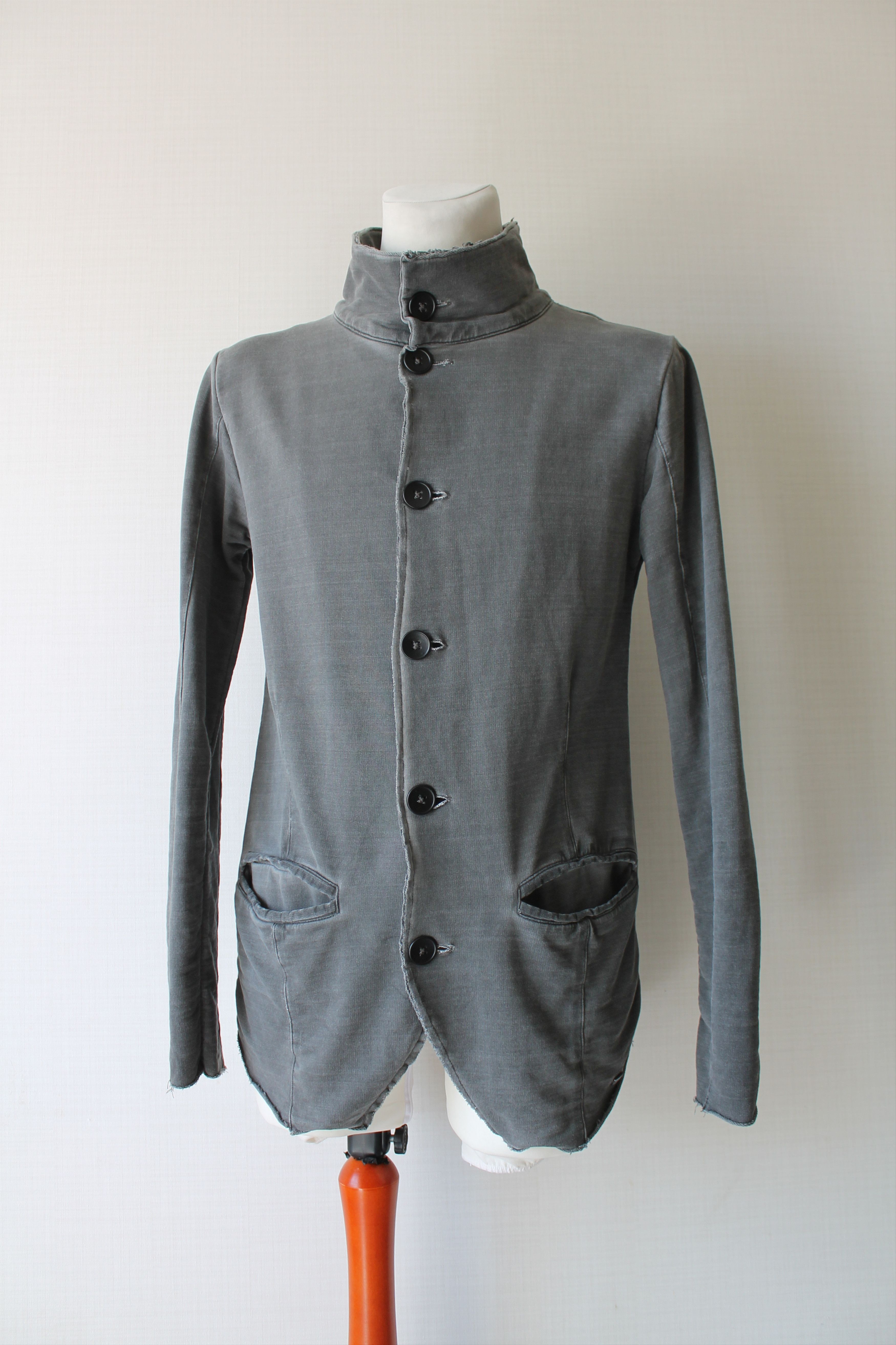 tigha Tigha cotton light jacket Faded gray long Size US S / EU 44-46 / 1 - 6 Thumbnail