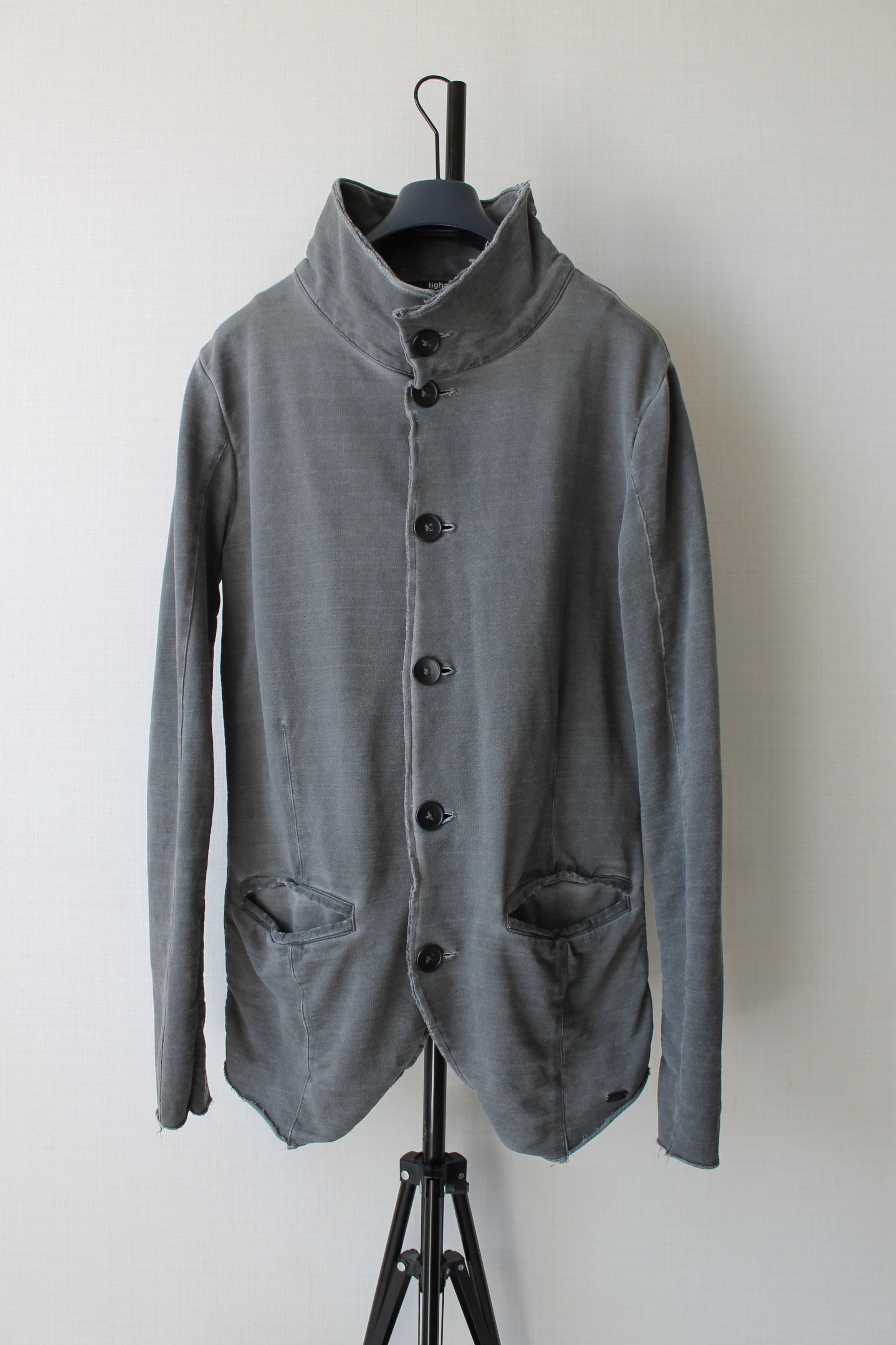 tigha Tigha cotton light jacket Faded gray long Size US S / EU 44-46 / 1 - 1 Thumbnail