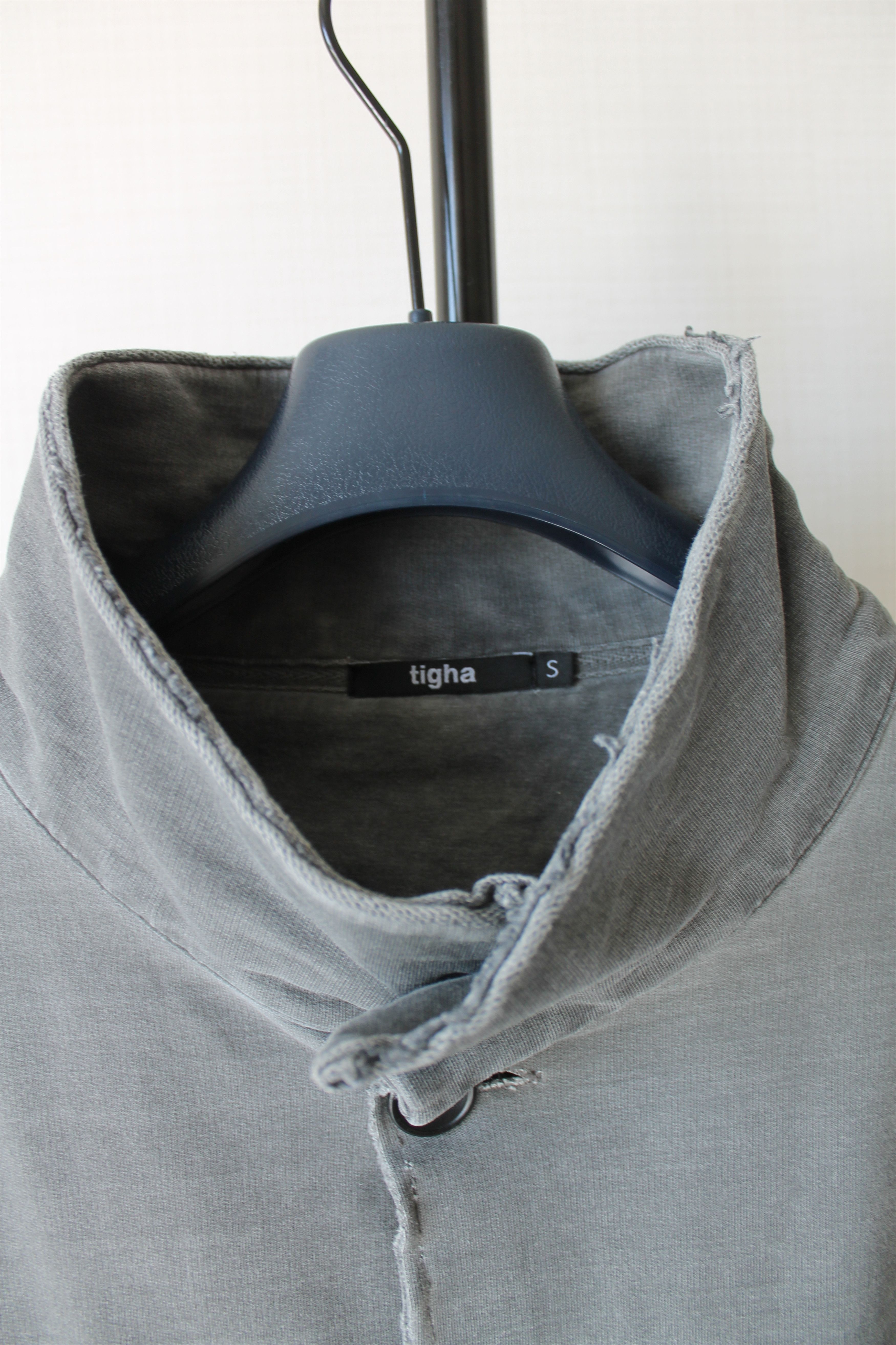 tigha Tigha cotton light jacket Faded gray long Size US S / EU 44-46 / 1 - 4 Thumbnail
