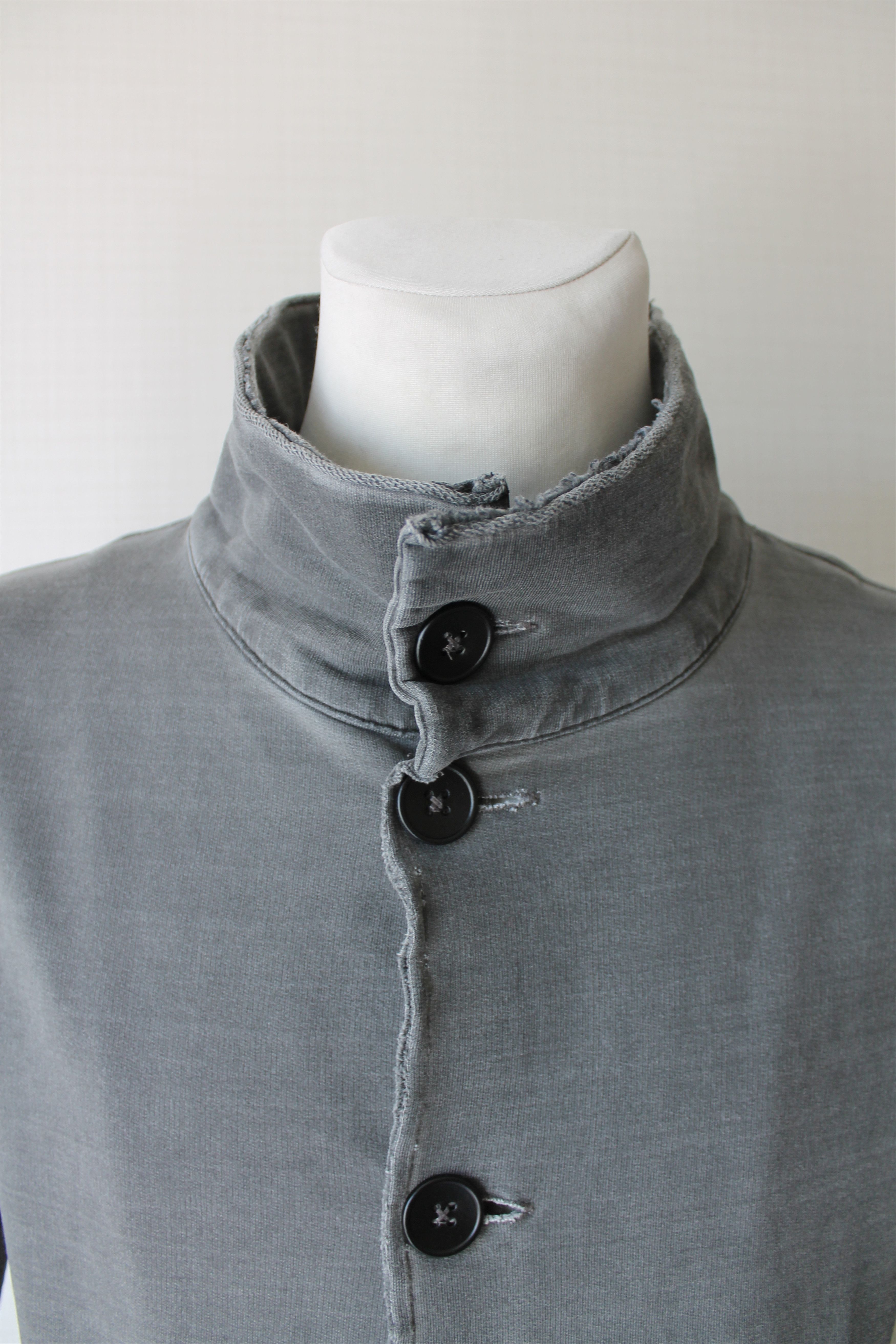 tigha Tigha cotton light jacket Faded gray long Size US S / EU 44-46 / 1 - 8 Thumbnail
