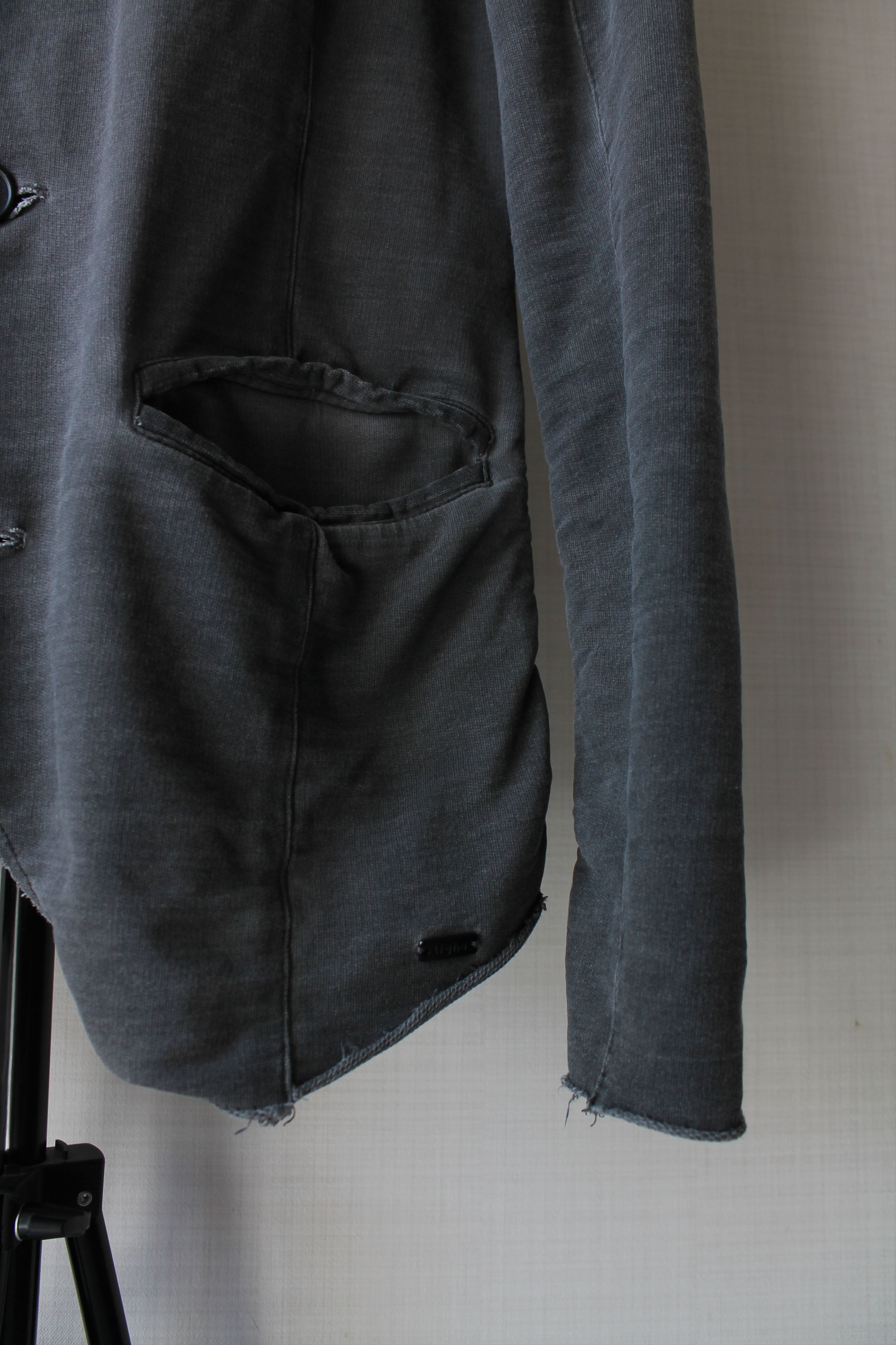 tigha Tigha cotton light jacket Faded gray long Size US S / EU 44-46 / 1 - 2 Thumbnail