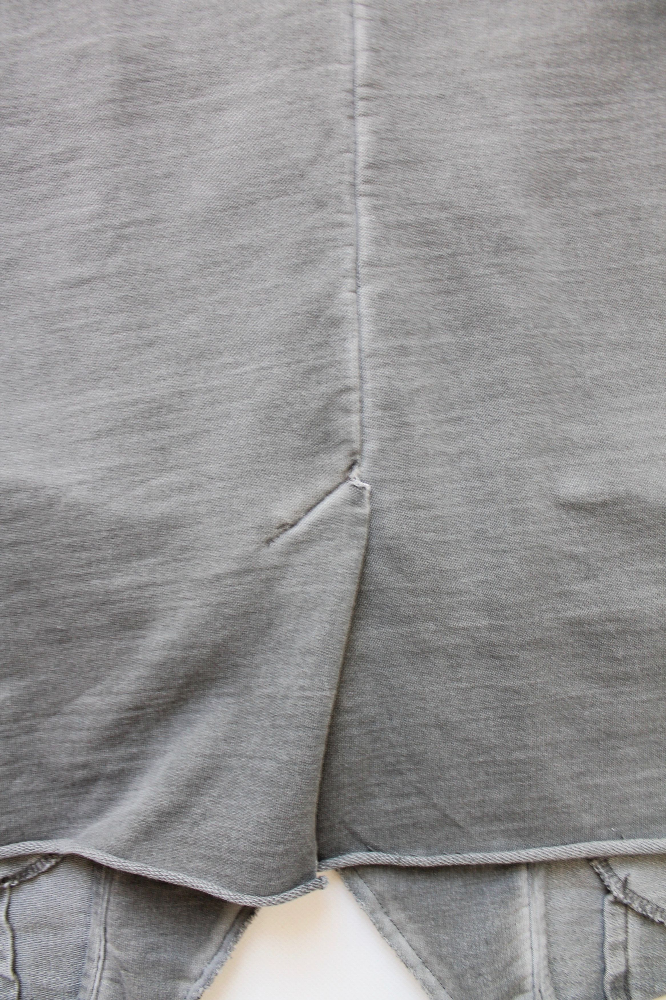 tigha Tigha cotton light jacket Faded gray long Size US S / EU 44-46 / 1 - 18 Thumbnail