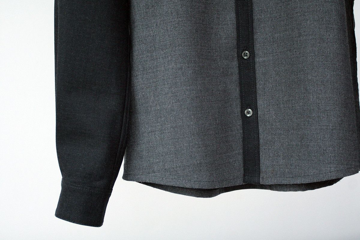 Other Le Legionnaire Wool 2 Tone gray minimal Button Down Shirt S Size US S / EU 44-46 / 1 - 3 Thumbnail
