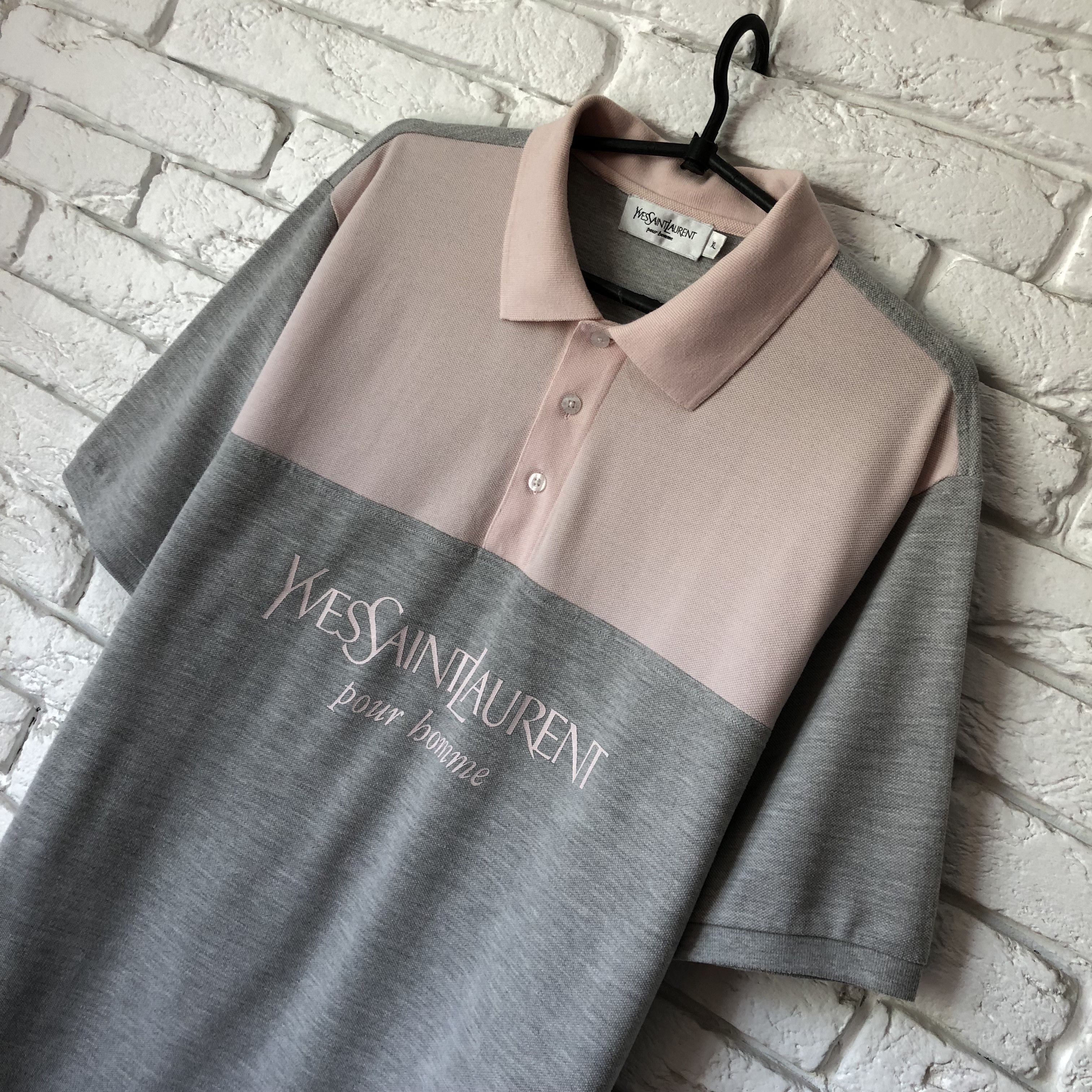 Vintage Yves Saint Laurent vintage polo Size US XL / EU 56 / 4 - 2 Thumbnail