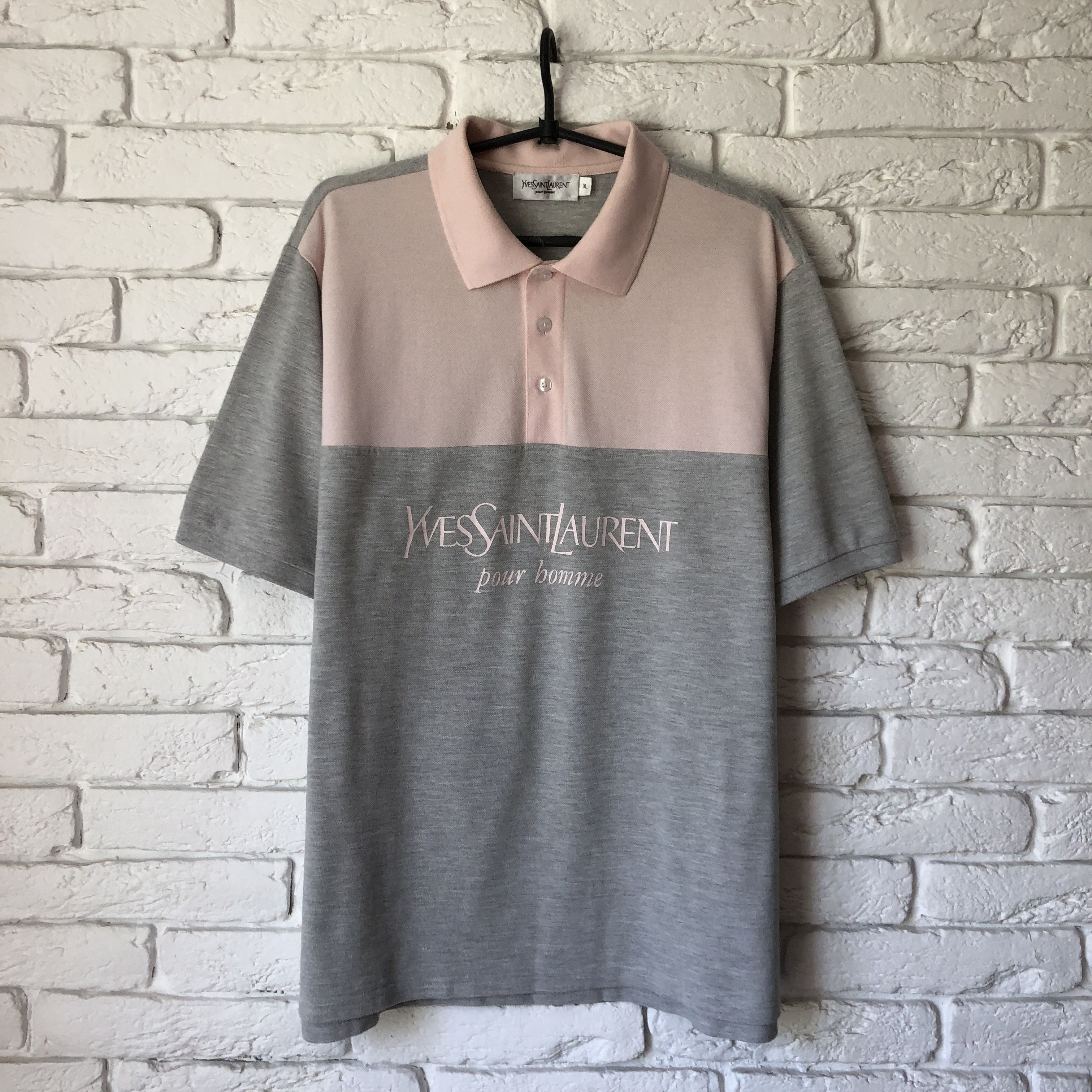 Vintage Yves Saint Laurent vintage polo Size US XL / EU 56 / 4 - 1 Thumbnail