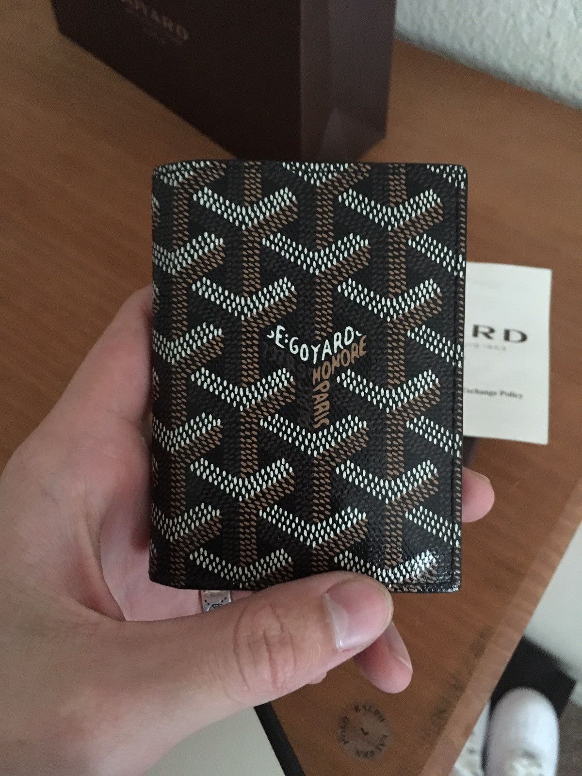 Goyard Bifold Wallet Grailed