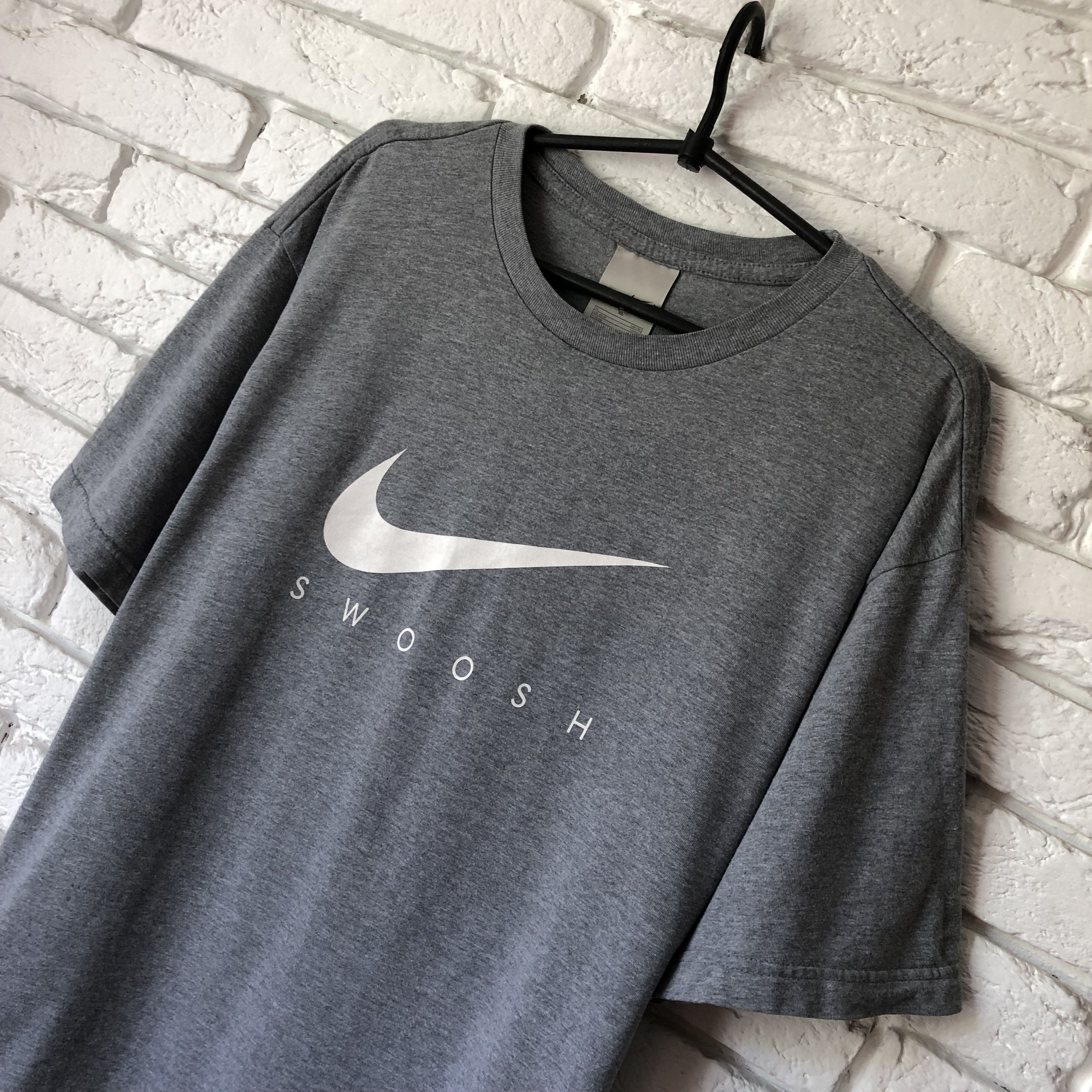 Nike × Vintage Nike swoosh vintage t-shirt Size US XL / EU 56 / 4 - 2 Thumbnail