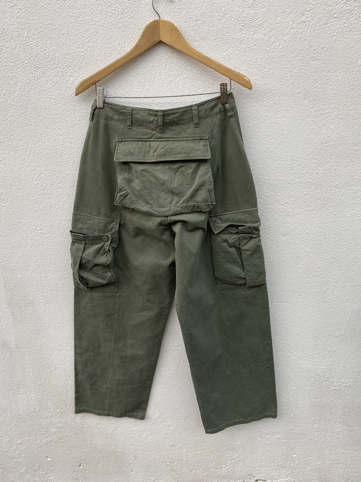 Japanese Brand Vintage Bayleaf Heart Monkey pants cargo trousers Size US 29 - 1 Thumbnail