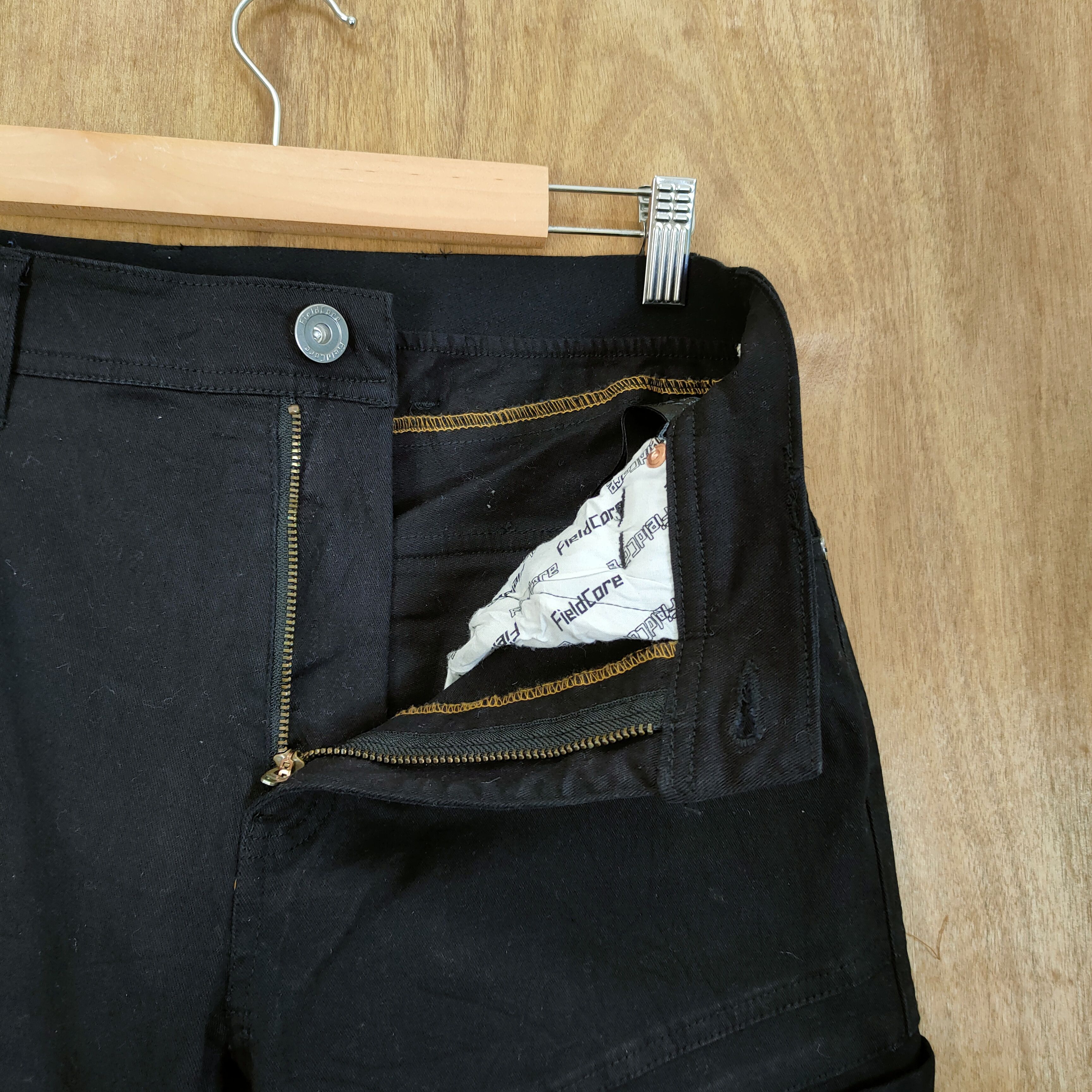 Japanese Brand JAPANESE BRAND BLACK CARGO PANTS Size US 29 - 4 Thumbnail