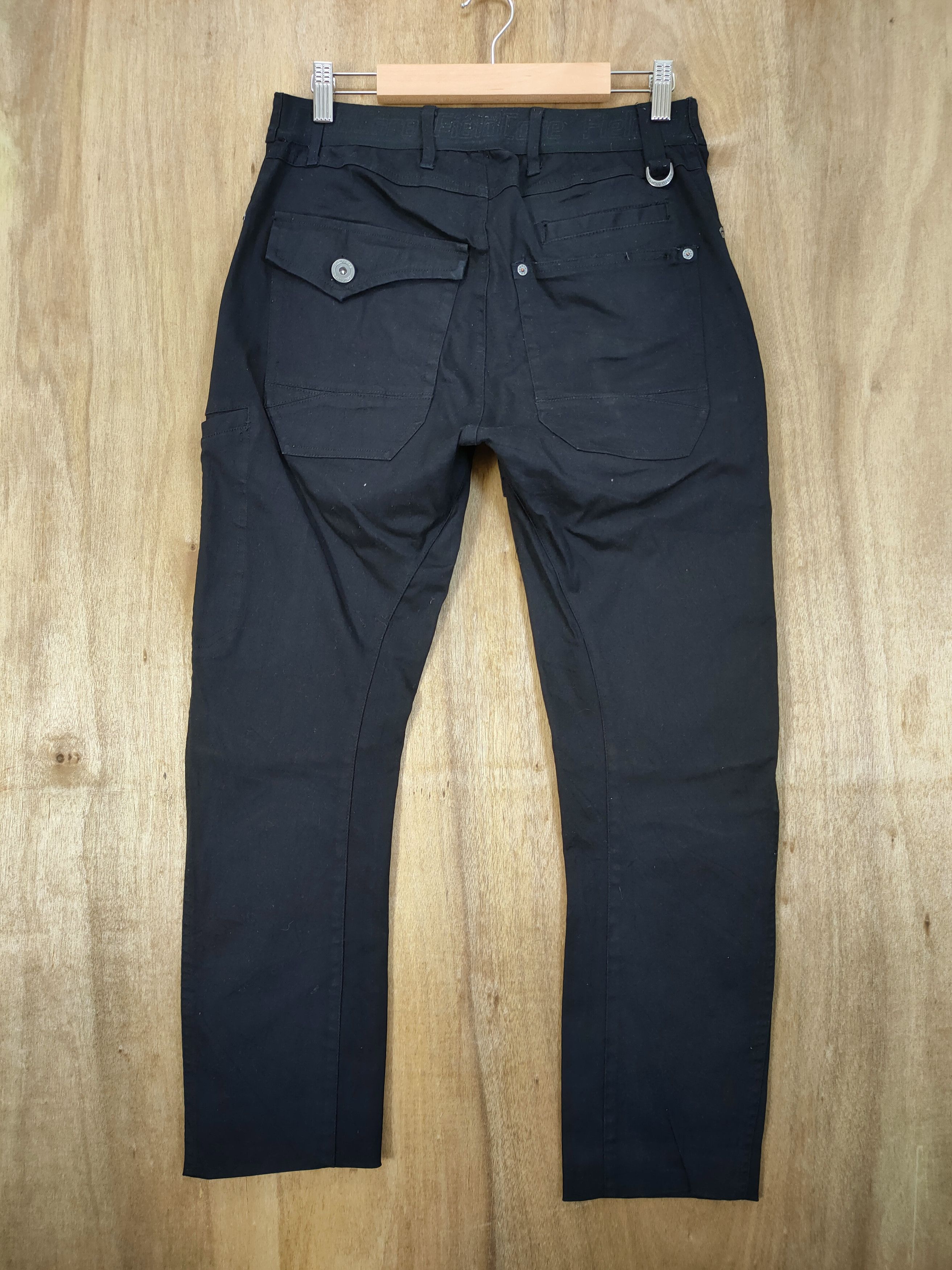 Japanese Brand JAPANESE BRAND BLACK CARGO PANTS Size US 29 - 5 Thumbnail
