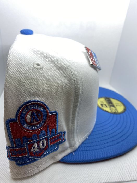 New Era White Oakland Athletics 40th Side Patch Domino’s Collection Size ONE SIZE - 2 Preview