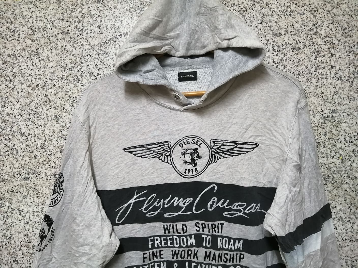 Diesel × Seditionaries × Vintage DIESEL FULLPRINT VERY RARE Size US L / EU 52-54 / 3 - 3 Thumbnail