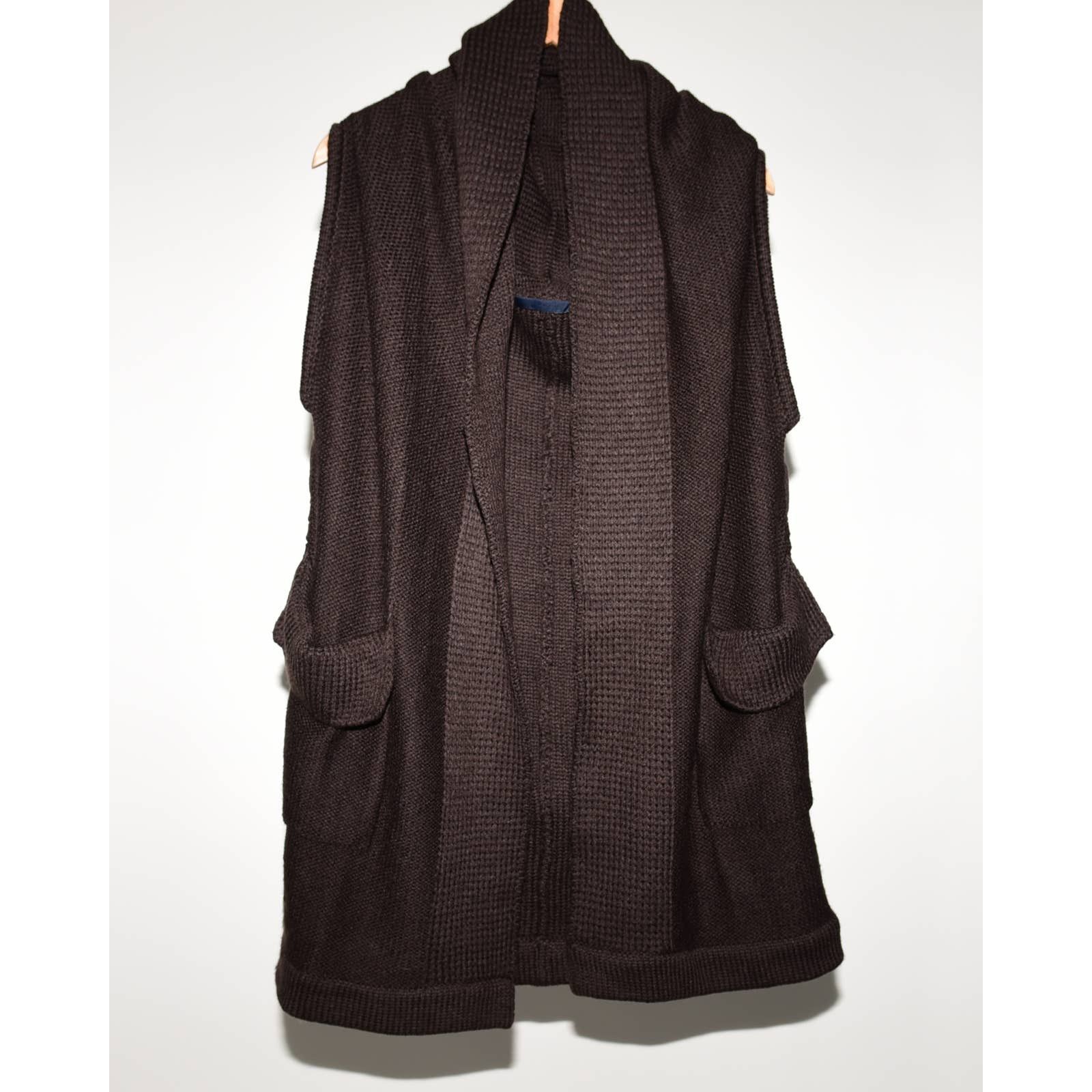 Rick Owens Olmar and Mirta Chain Link Cable Knit Robe Size US L / EU 52-54 / 3 - 6 Thumbnail